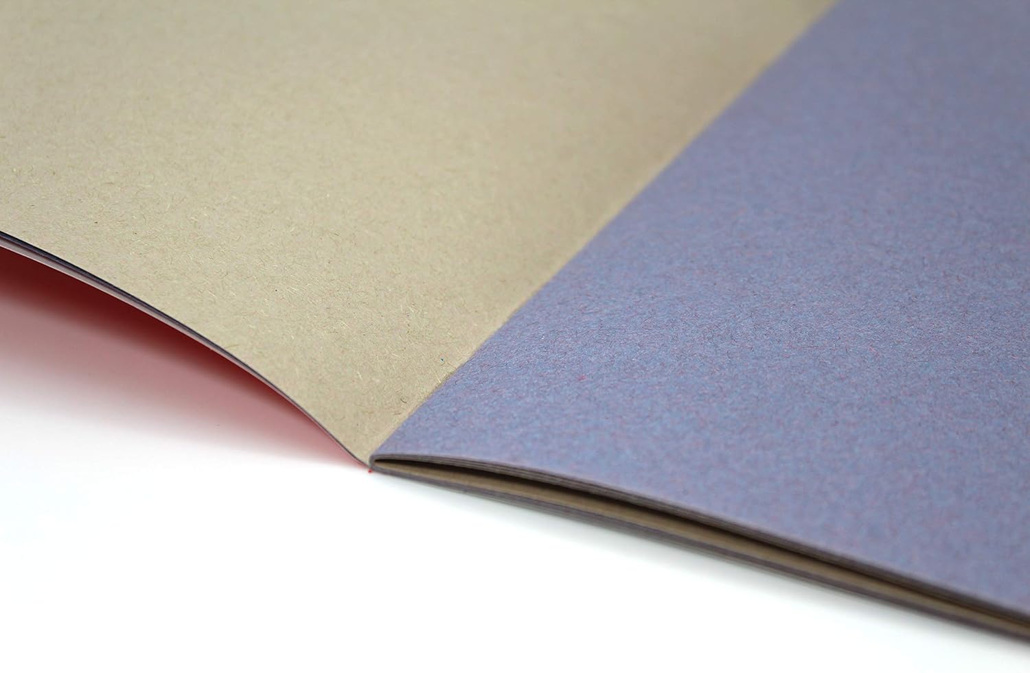 Silvine A4+ Classic Scrapbook - 24 Pages of 120gsm Blue/Grey Sugar Paper