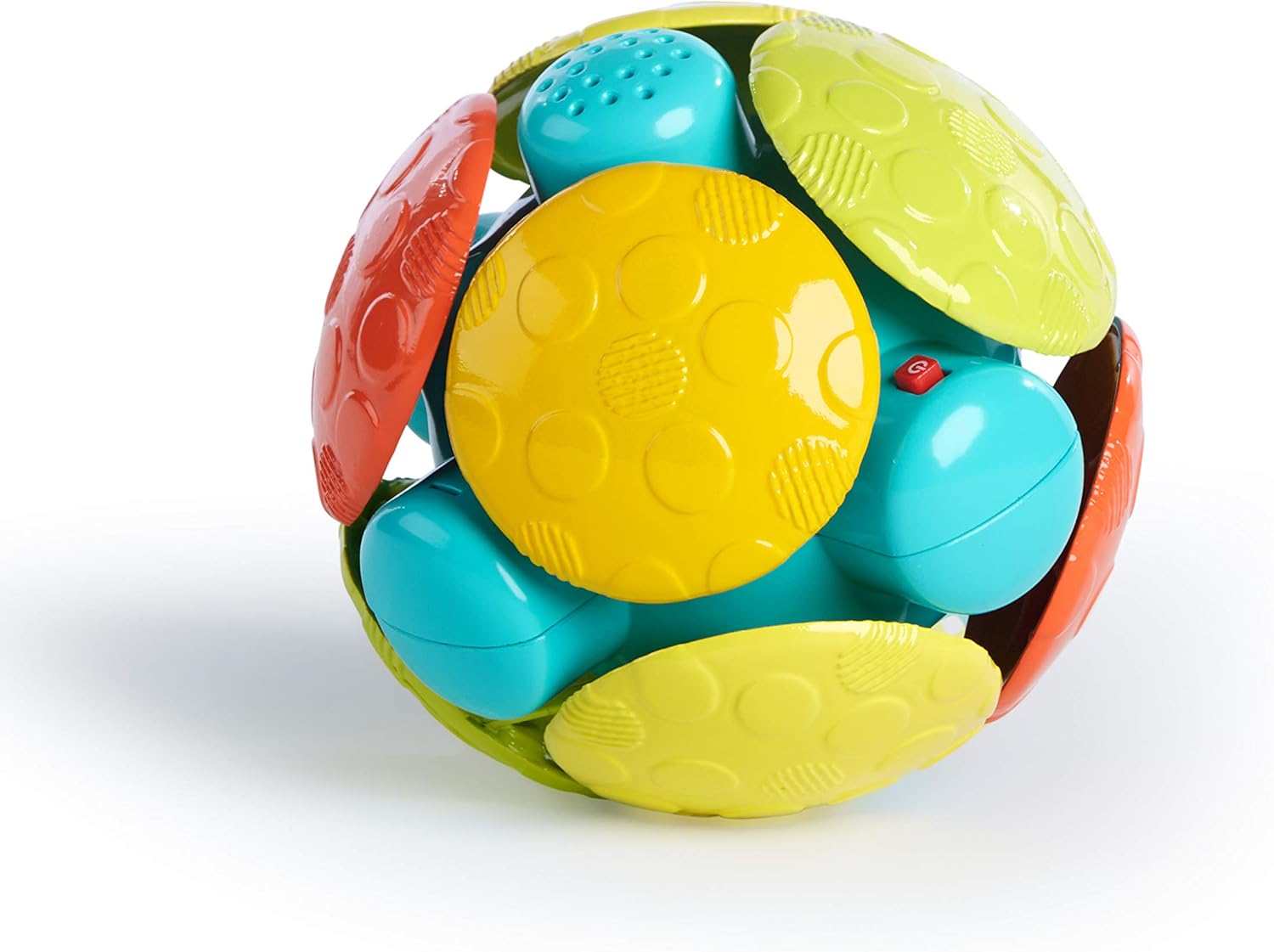 Bright Starts Wobble Bobble Ball - Interactive Chase Toy for Babies