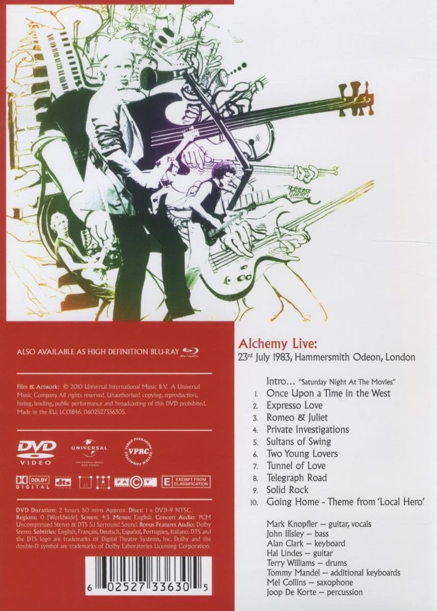 Dire Straits: Alchemy Live (2010) - DVD Special Edition (Region Free) (7442336)