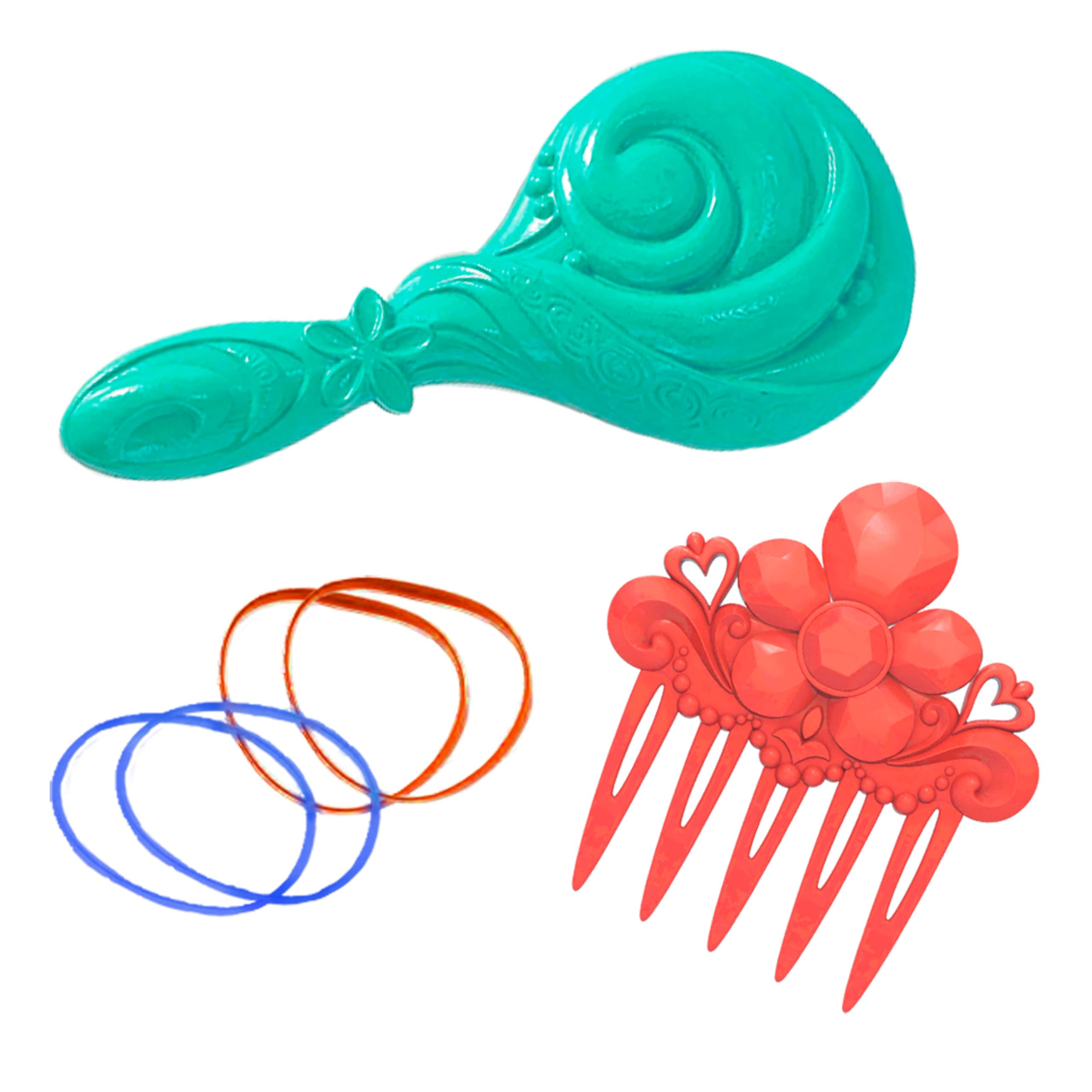 Just Play Disney Princess Moana 2 Styling Head with 7-Piece Hair Accessory Set