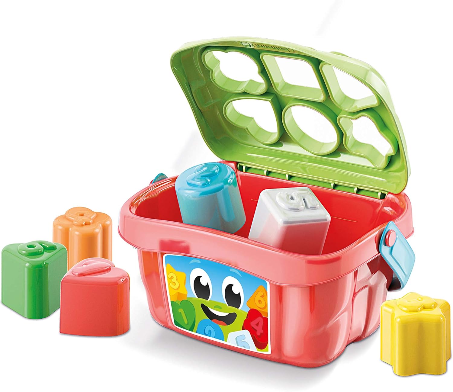 Clementoni Shape Sorter Bucket - Educational Toy for Toddlers 24 Months+