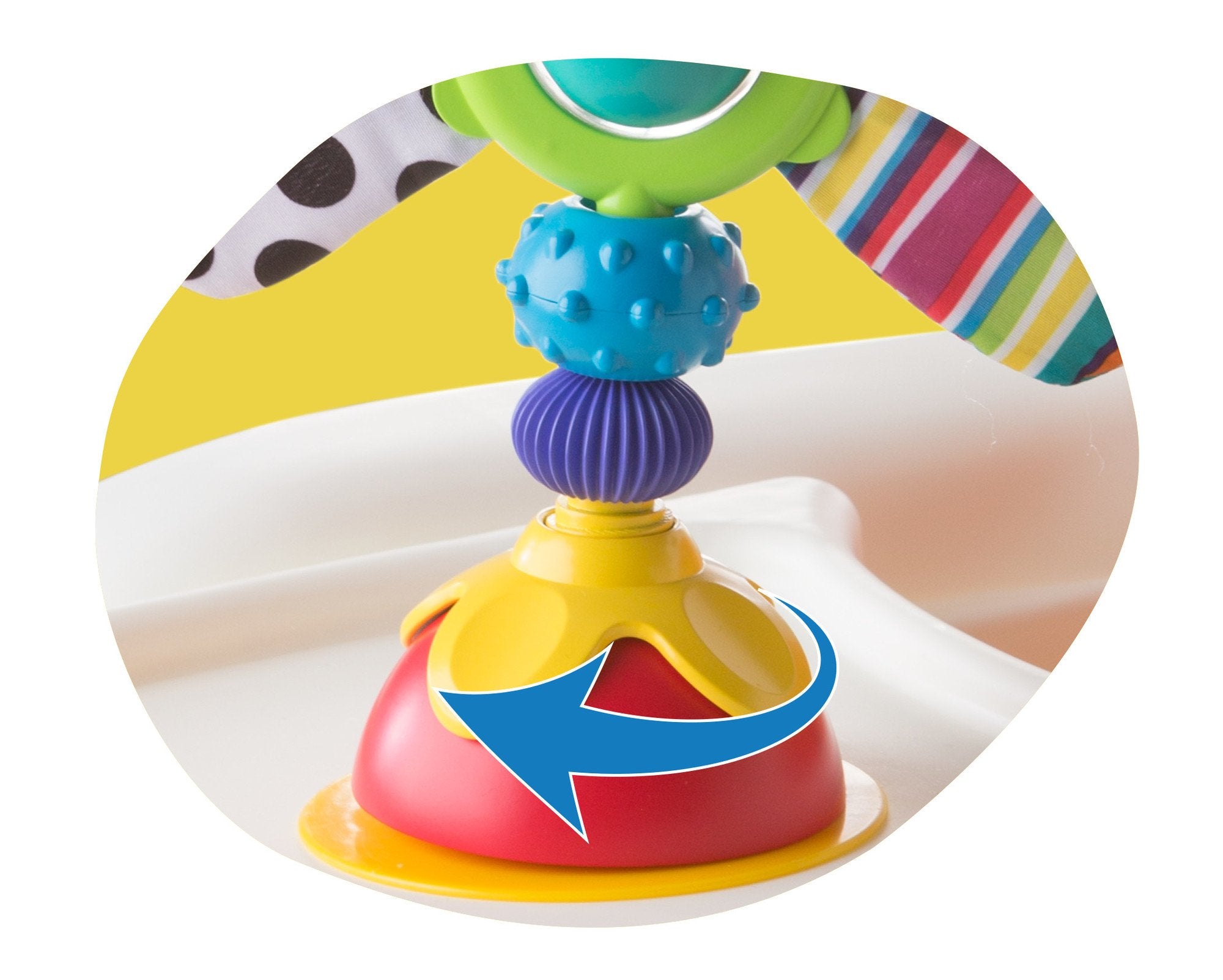 LAMAZE Freddie the Firefly Table Top Baby Toy for Sensory Play and Teething, 6 Months+