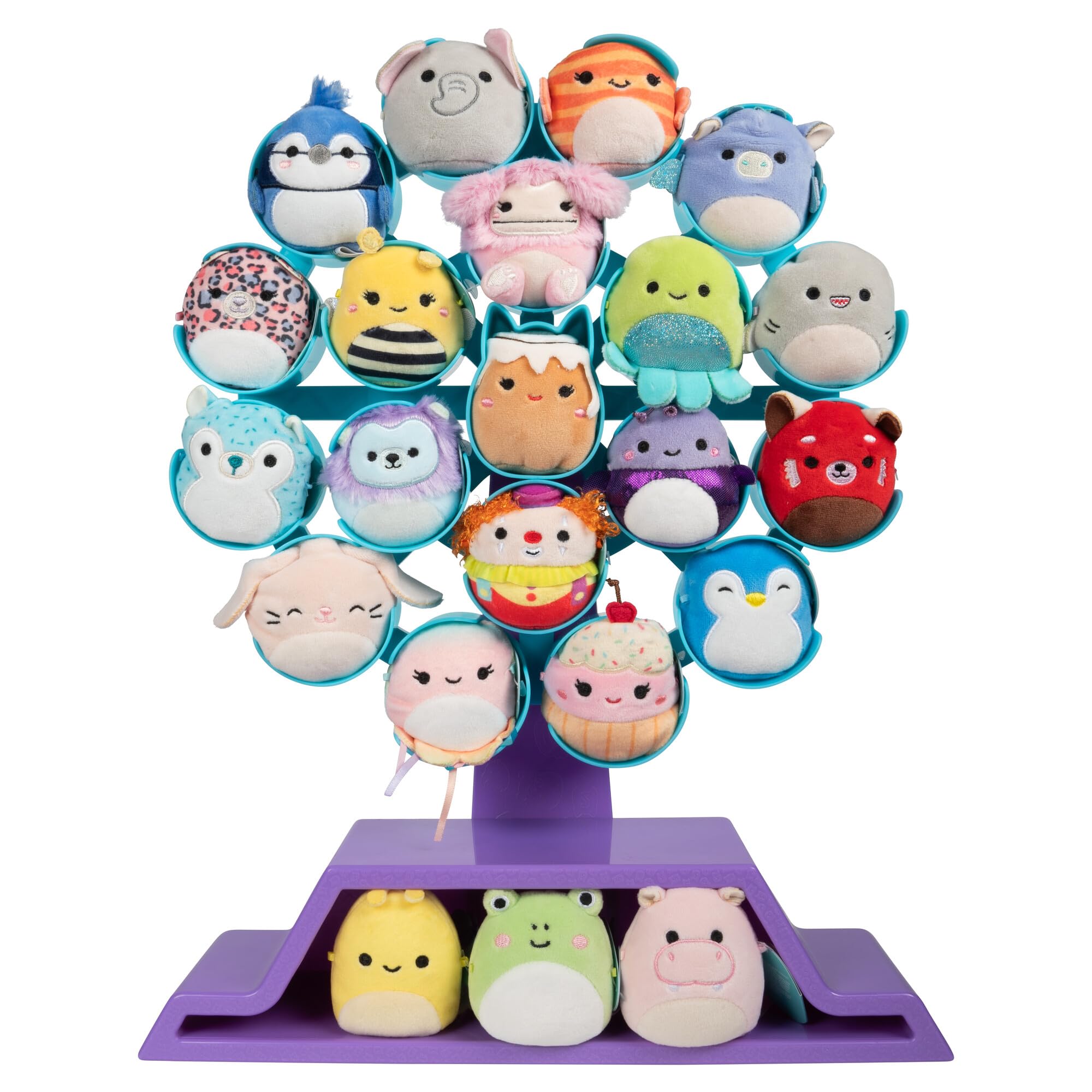 Micromallows Squishmallows Original Ferris Wheel Display - 2.5" Micro Plush Playset