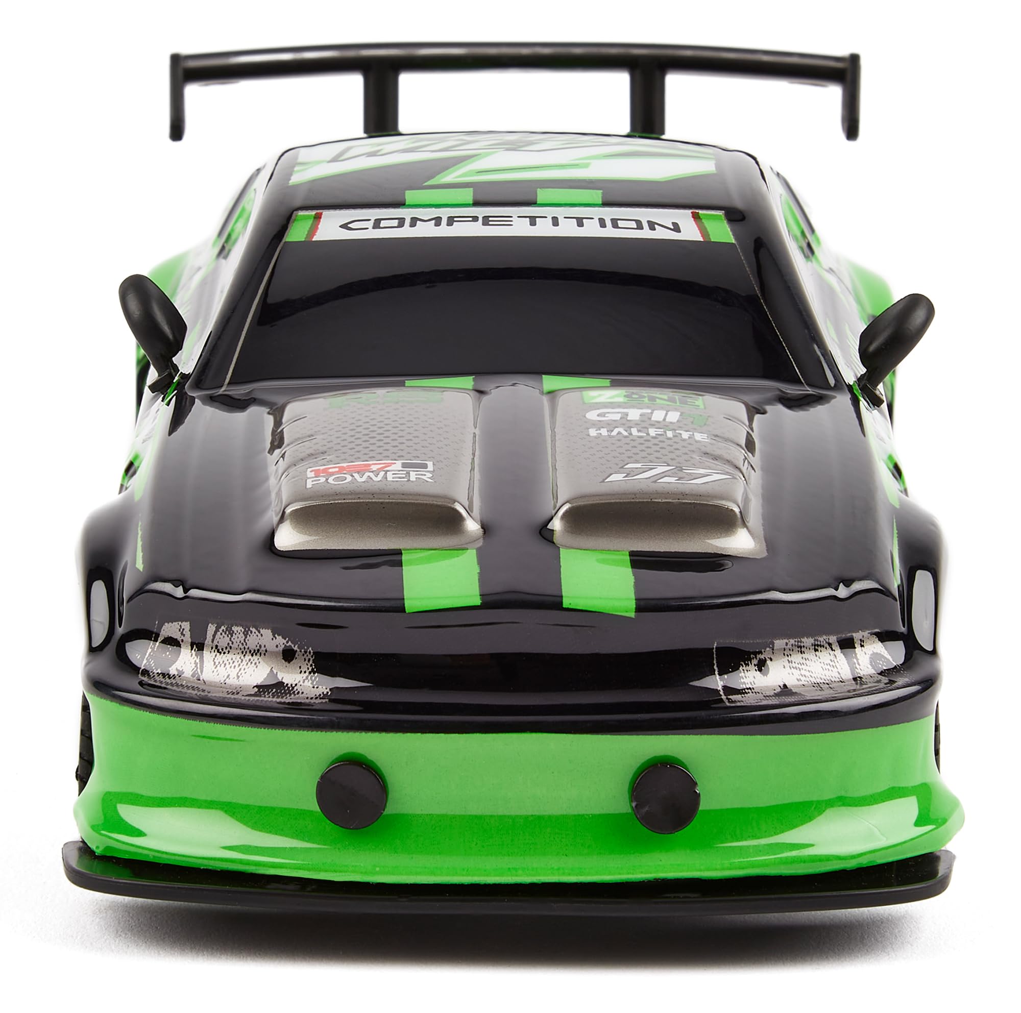 CMJ RC Cars Road Rebel Green Machine - 1:24 Scale High-Speed 2.4GHz Remote Control Racing Car