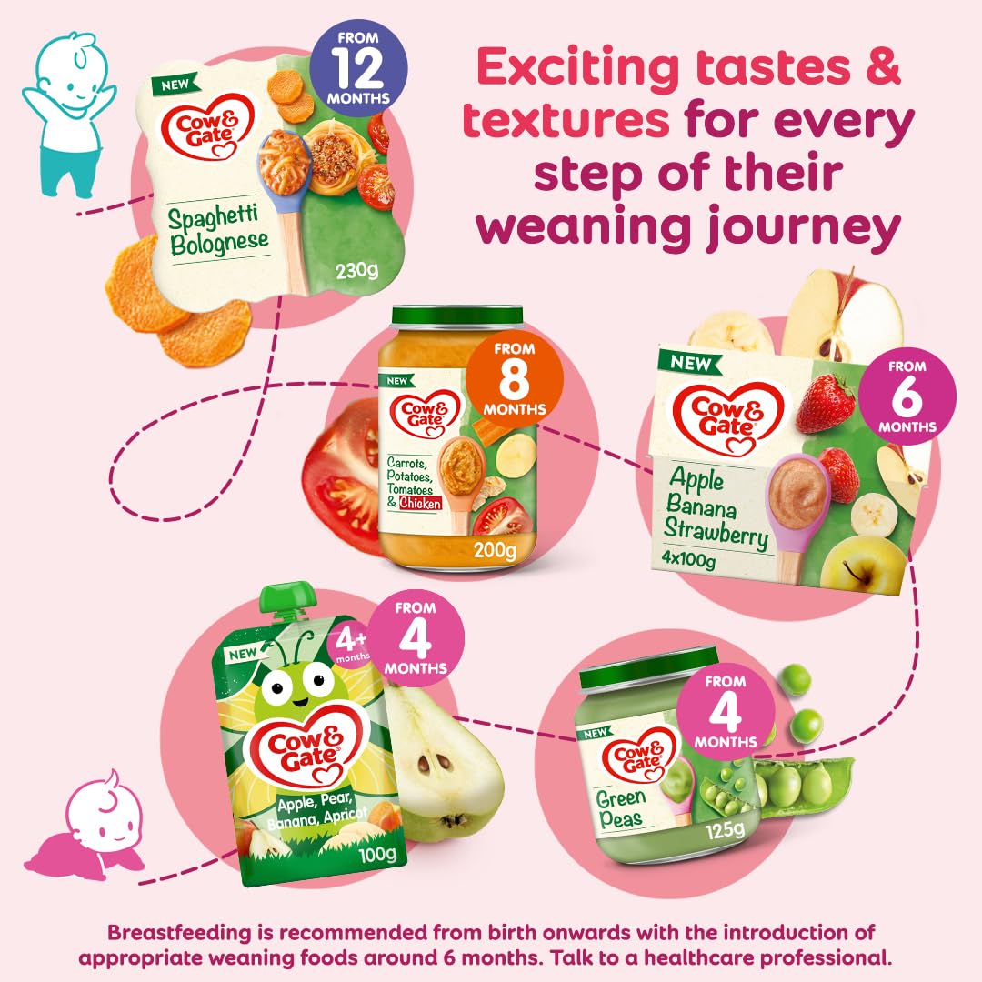 Cow & Gate Sweet Potato, Vegetable & Chicken Baby Food Meal for 12+ Months - 230g