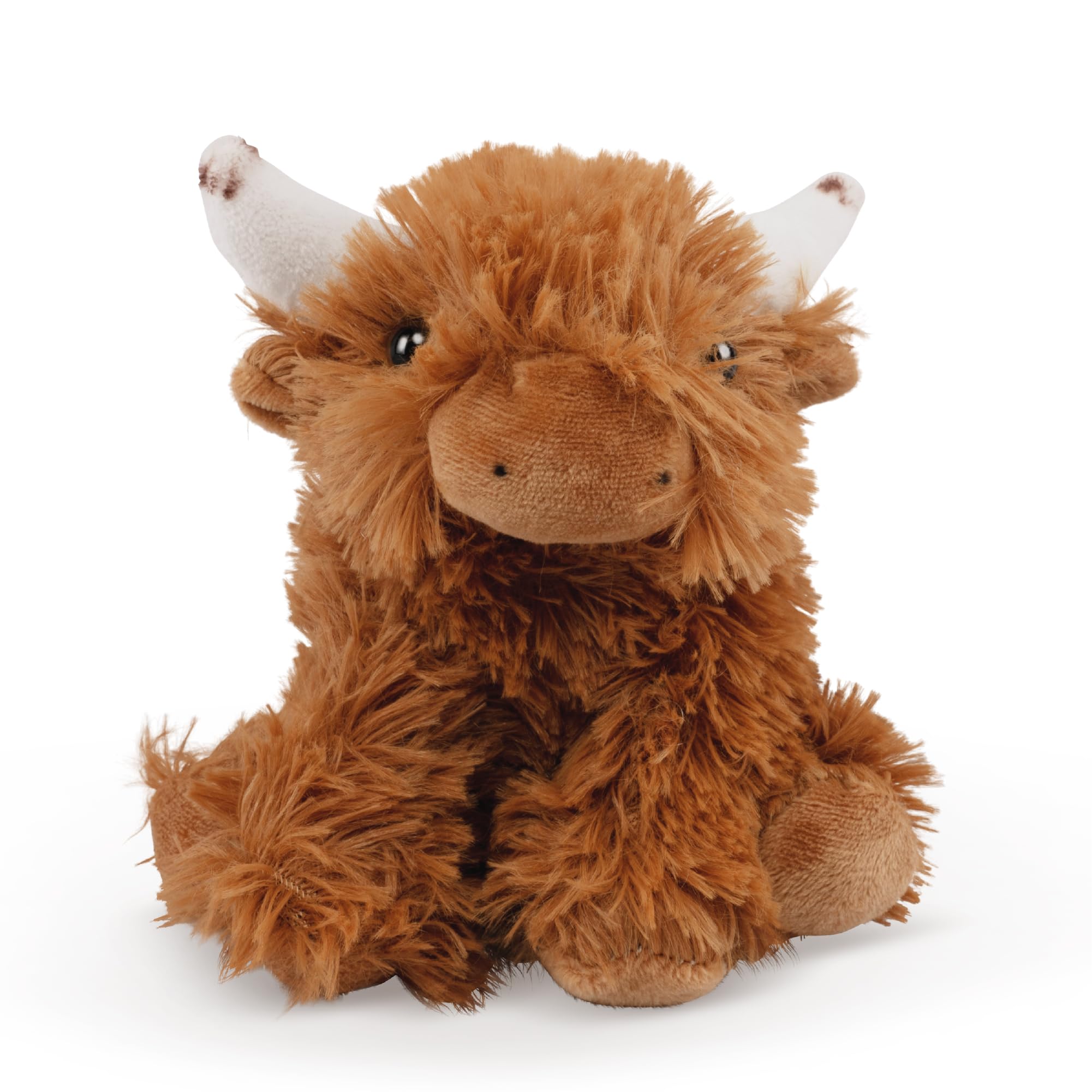 Living Nature SMOLS Highland Cow Plush Toy - Soft Eco-Friendly Stuffed Animal for Kids 0+