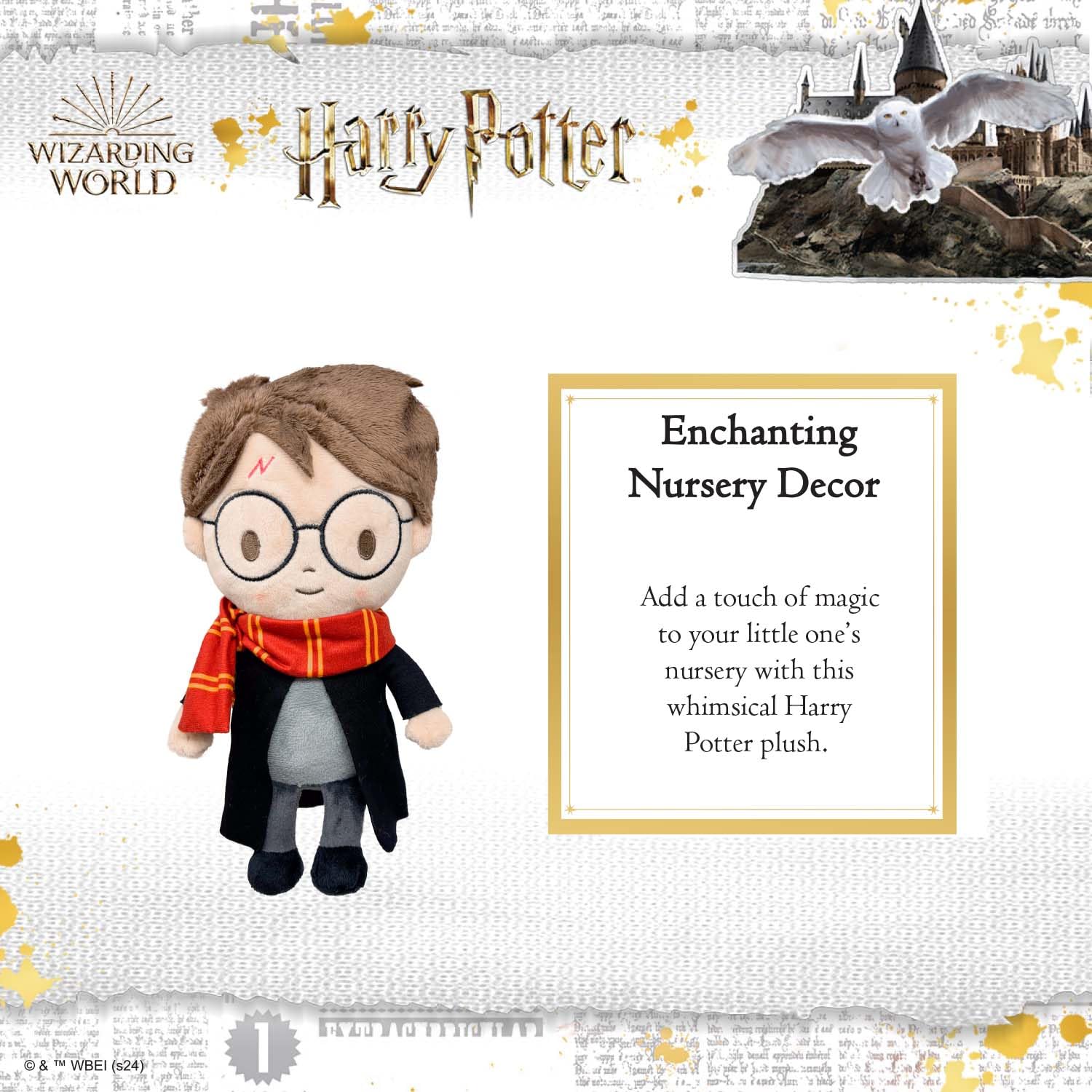 Rainbow Designs Harry Potter Plush - My First Stars of Hogwarts - Soft Cuddle Toy