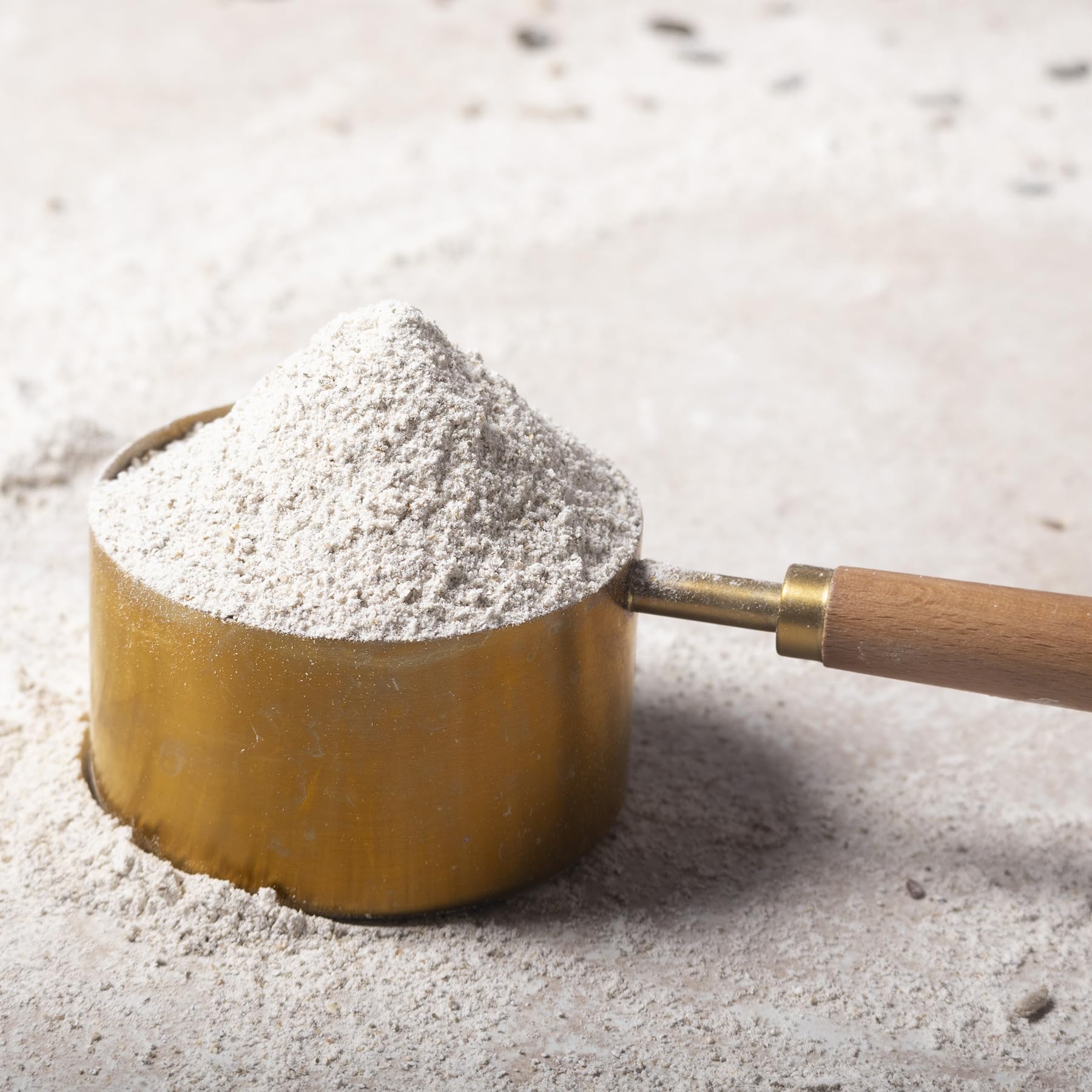 Serious Grains 100% Wholemeal Rye Flour (Stoneground) 1kg - High Fibre, GMO-Free, Vegan