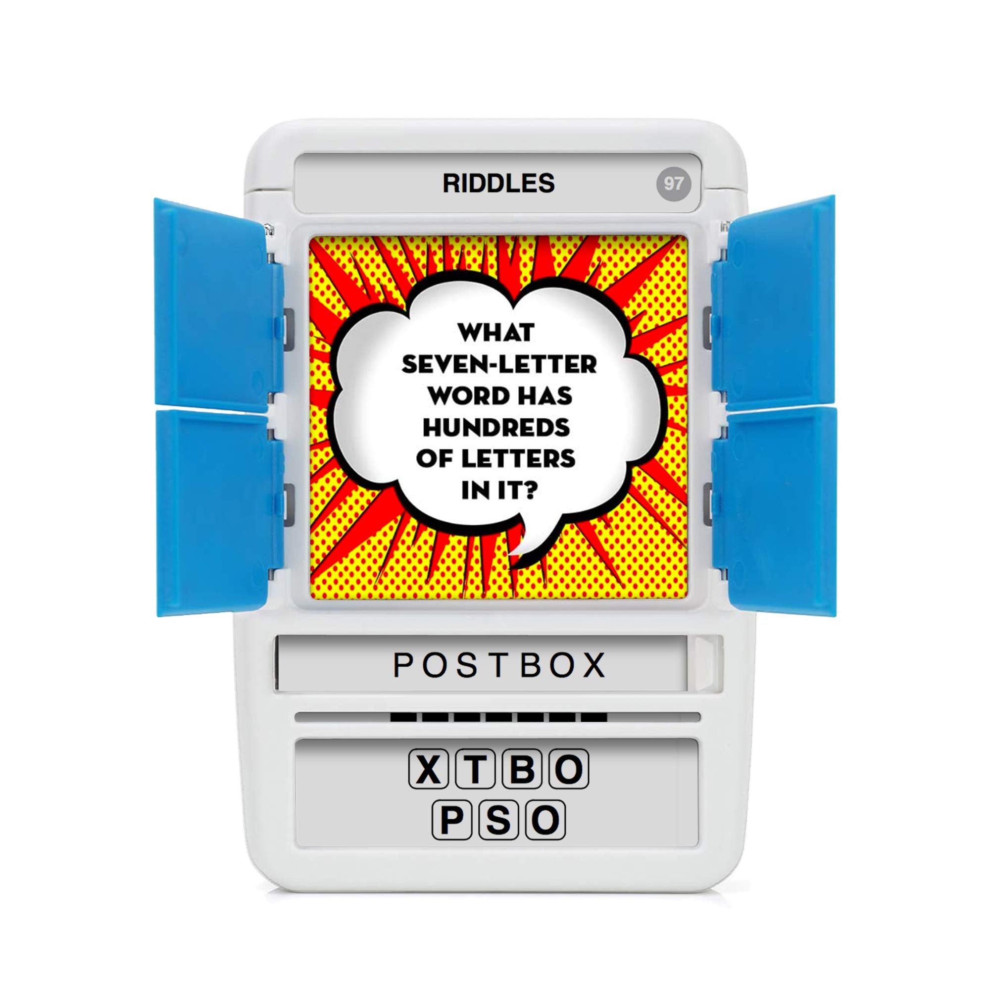 100 PICS Riddles Travel Card Game - Pocket-Sized Puzzle Game for Kids and Adults