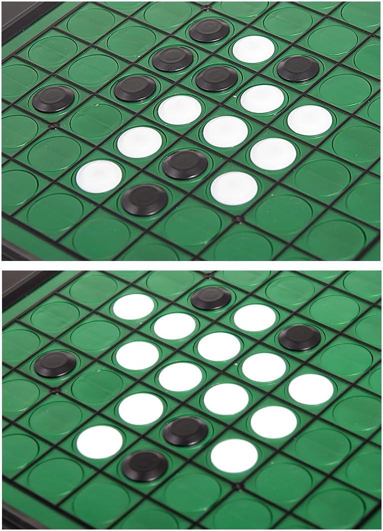 John Adams Othello No Lose Pieces Board Game