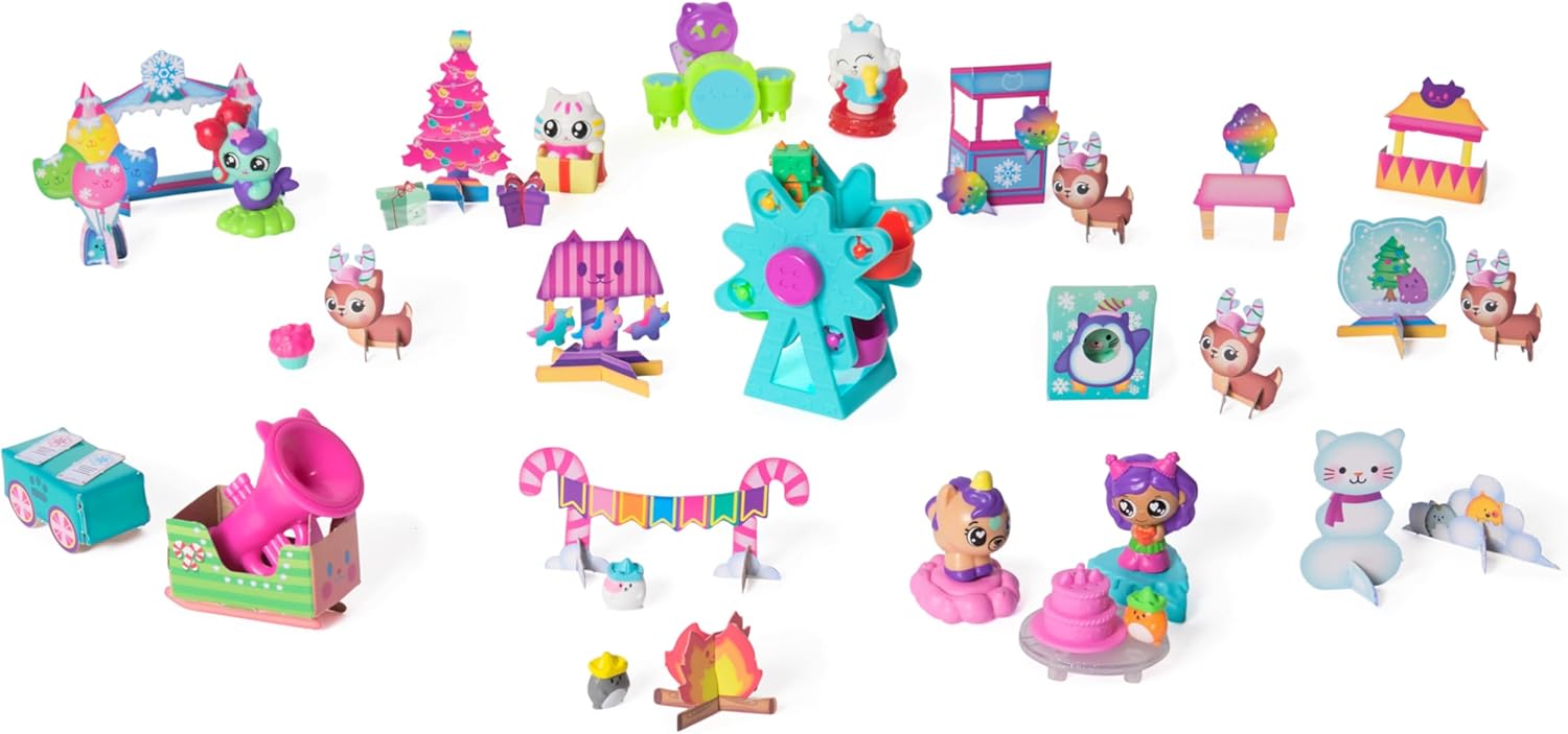 Gabby’s Dollhouse Advent Calendar - 24 Surprise Toys with Figures & Accessories