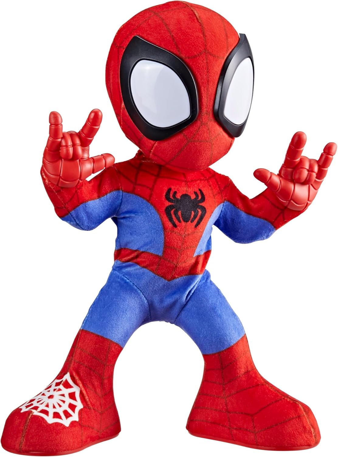 Dance 'N Crawl Spidey Interactive Plush Toy - Musical Spider-Man with Sounds & Songs