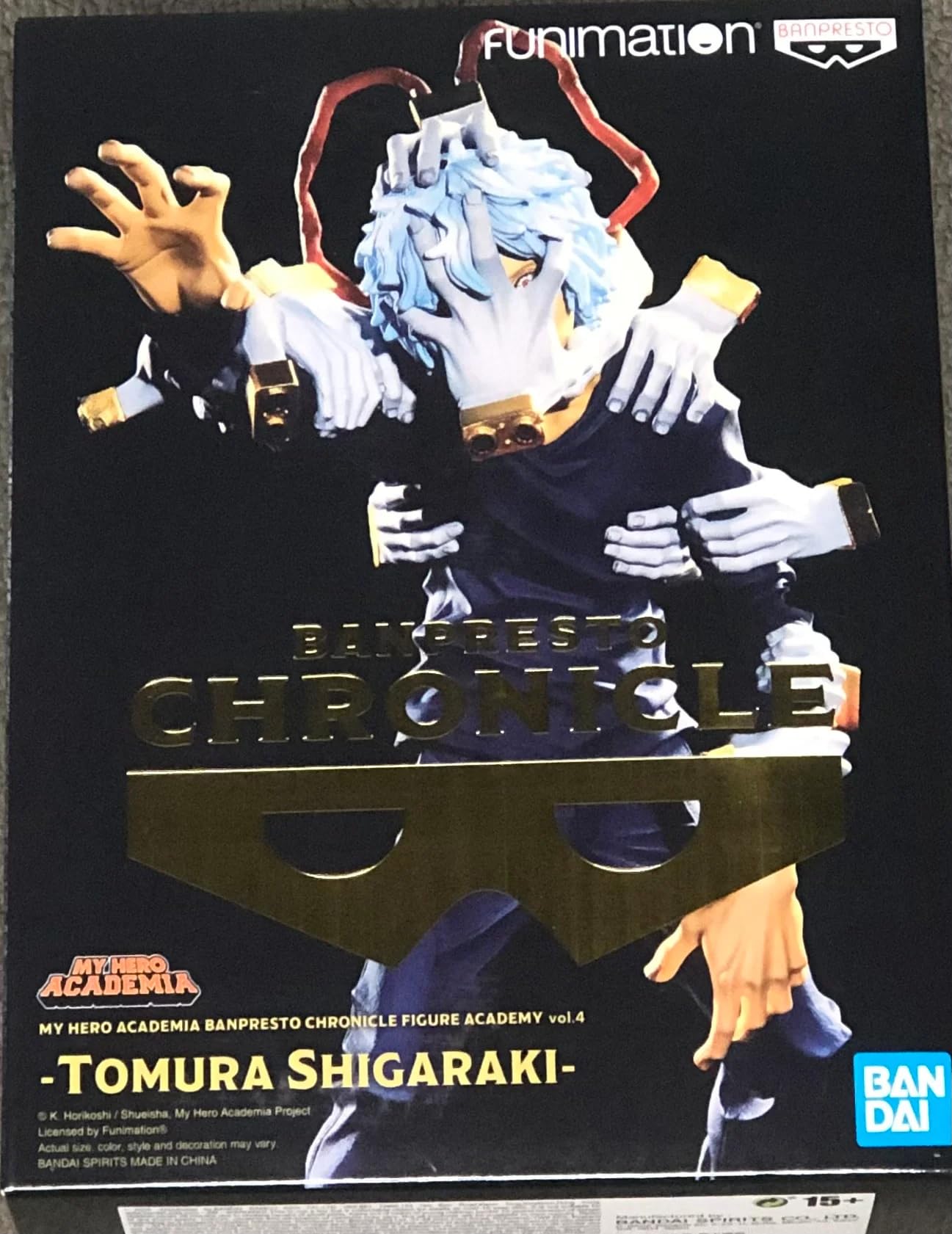 Banpresto Figurine Chronicle Academy - My Hero Academia - Tomura Shigaraki 18cm PVC Figure