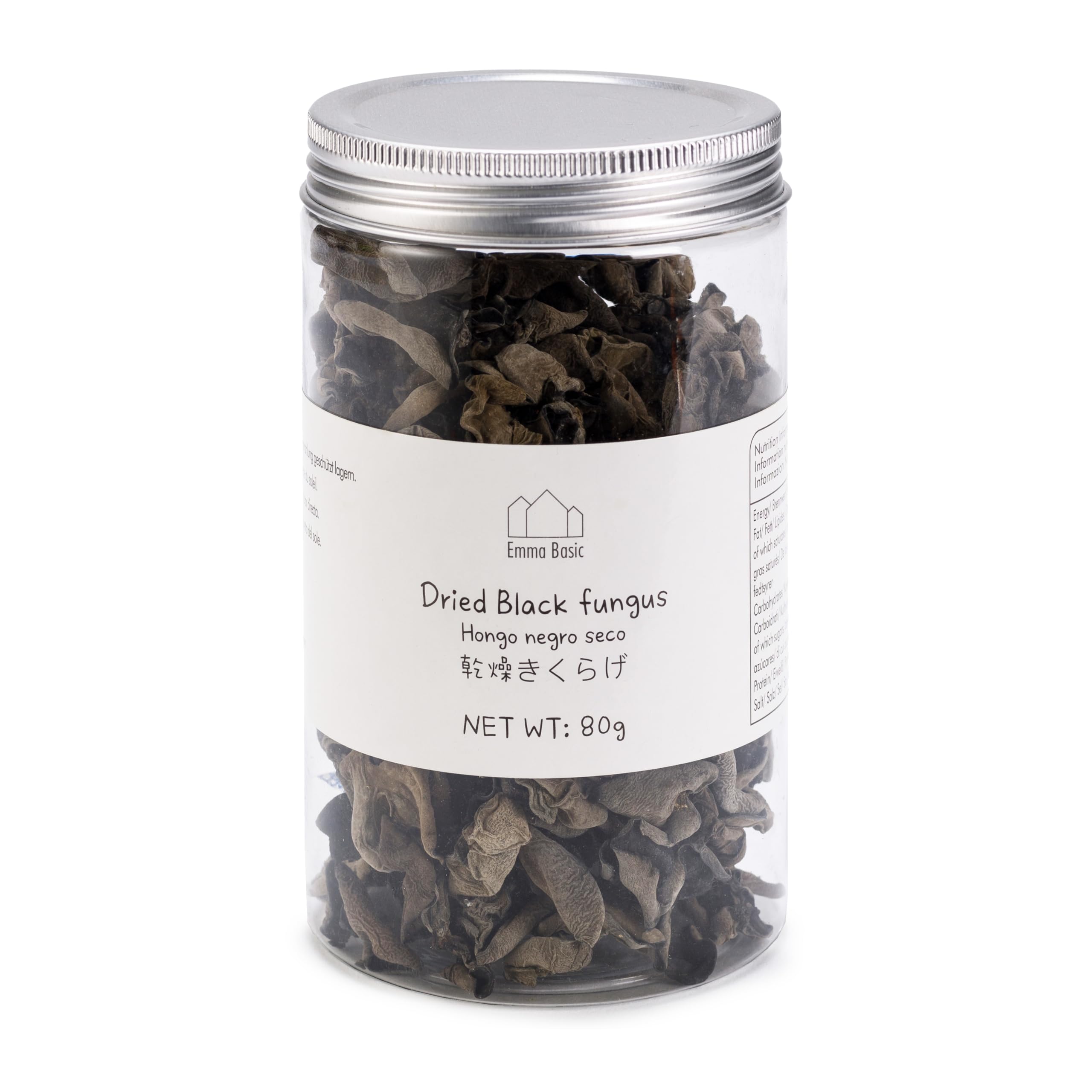 Emma Basic Dried Black Fungus Mushroom 80g