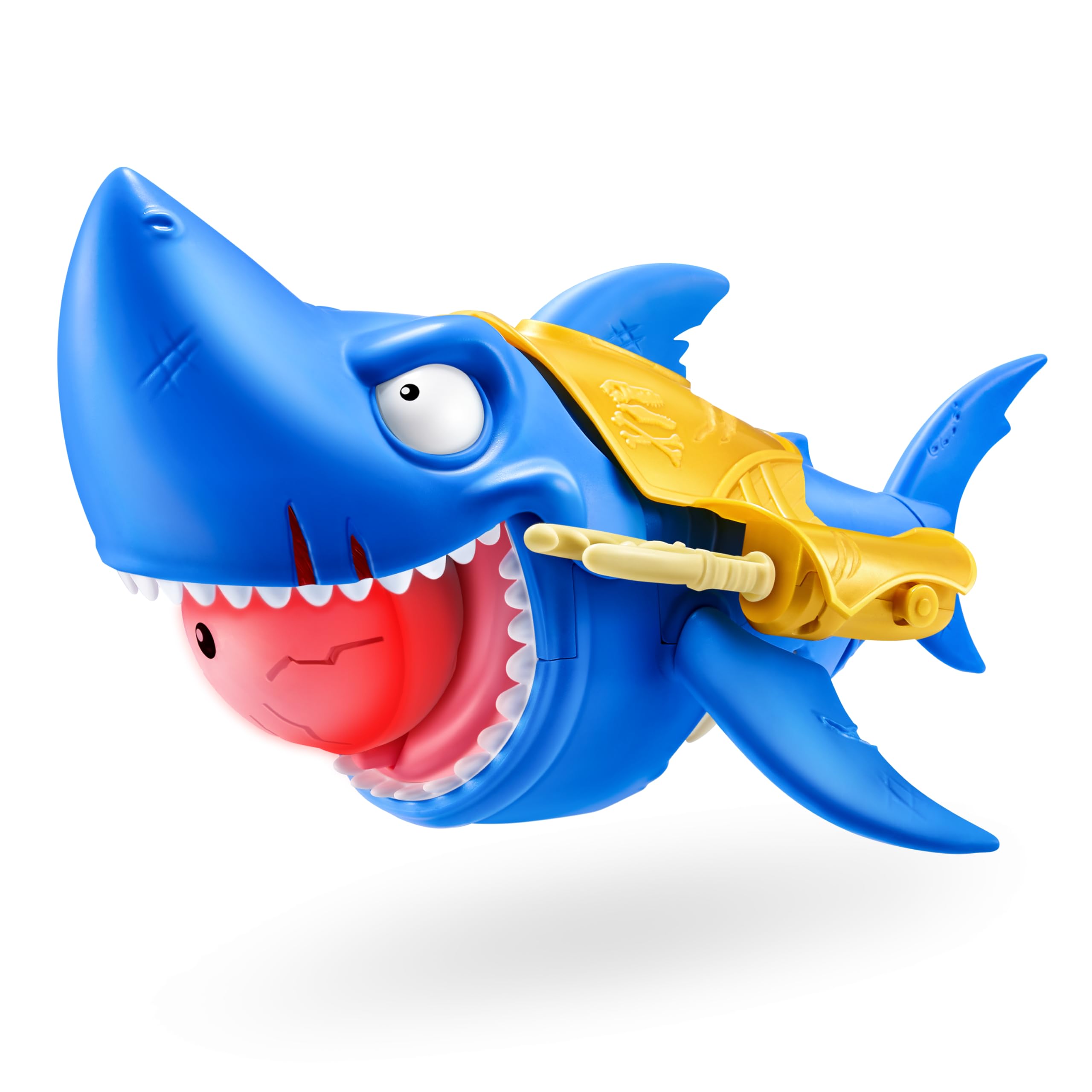 ZURU SMASHERS Dino Island Gold Treasure Hunt - Orange Dinosaur Skull Playset for Kids