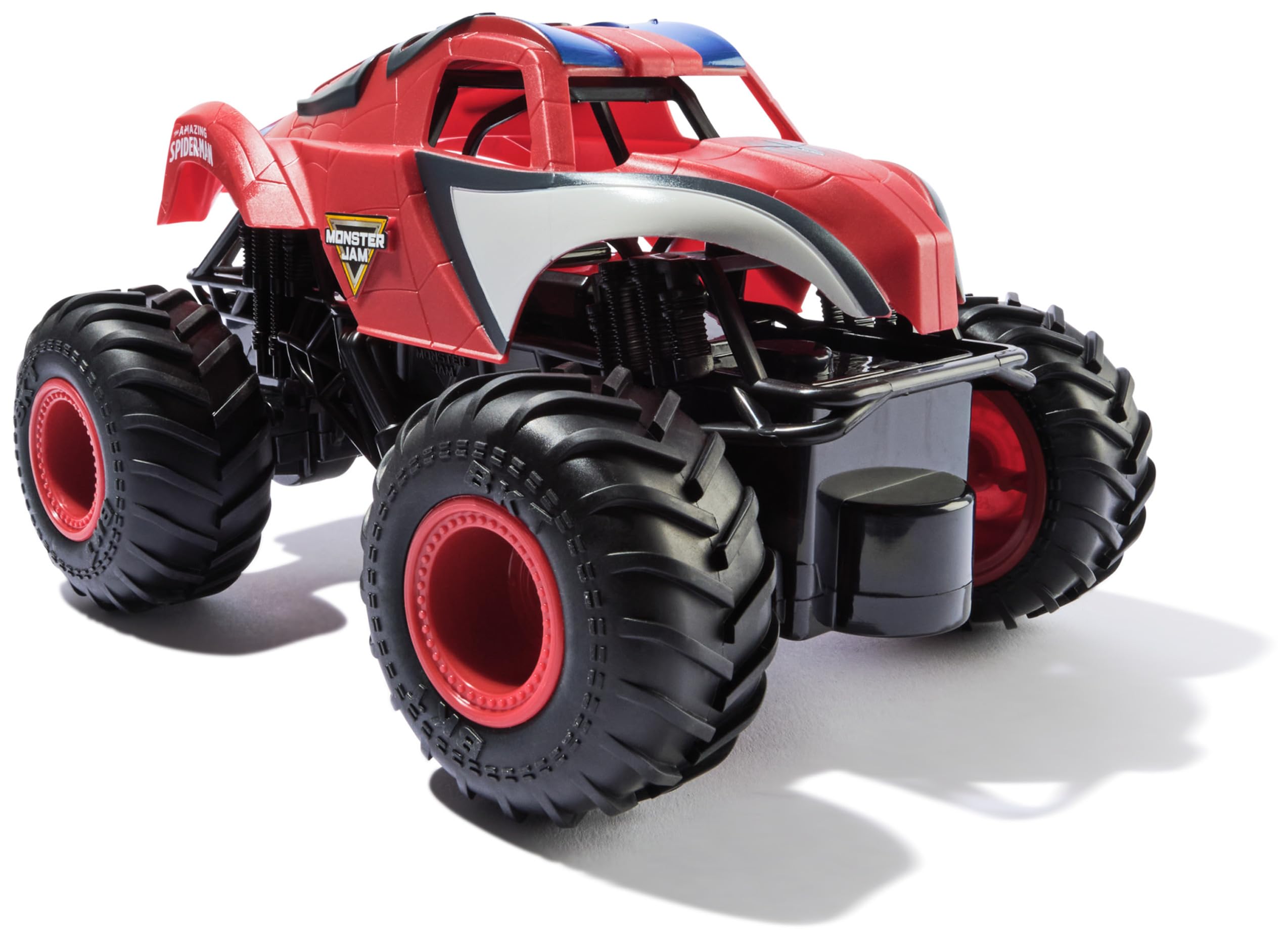 Monster Jam Marvel The Amazing Spider-Man RC Monster Truck - 1:24 Scale Remote Control Vehicle for Kids