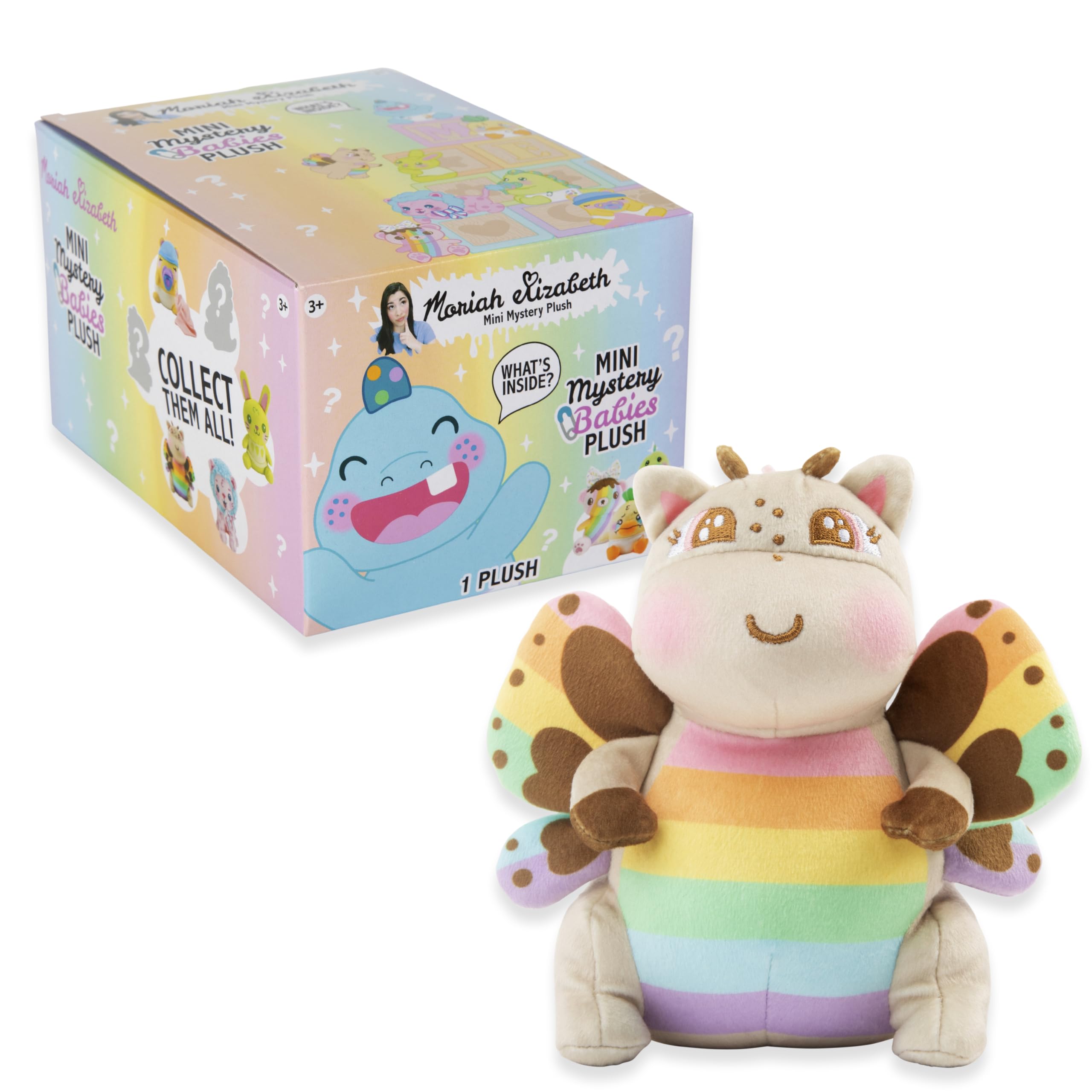 Moriah Elizabeth 6" Mini Mystery Plush - Series 4 Baby Collection, Blind Box Plush Toy