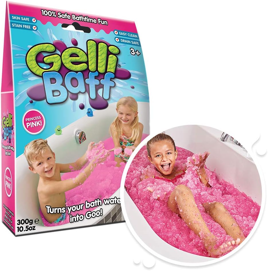 Gelli Baff Pink - Magical Water-to-Goo Transforming Toy for Kids 5+