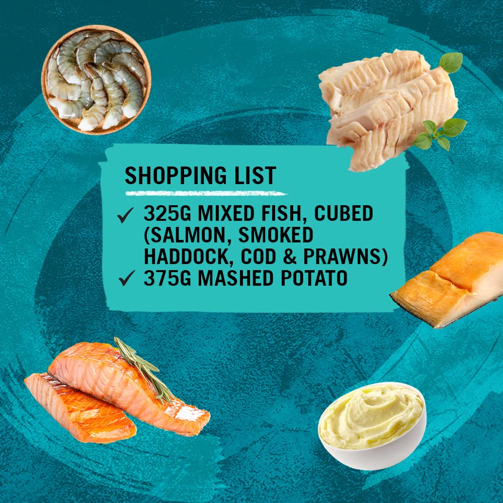 Schwartz Fish Pie Sauce 300g | Pack of 6 | Rich Creamy Sauce with White Wine & Lemon