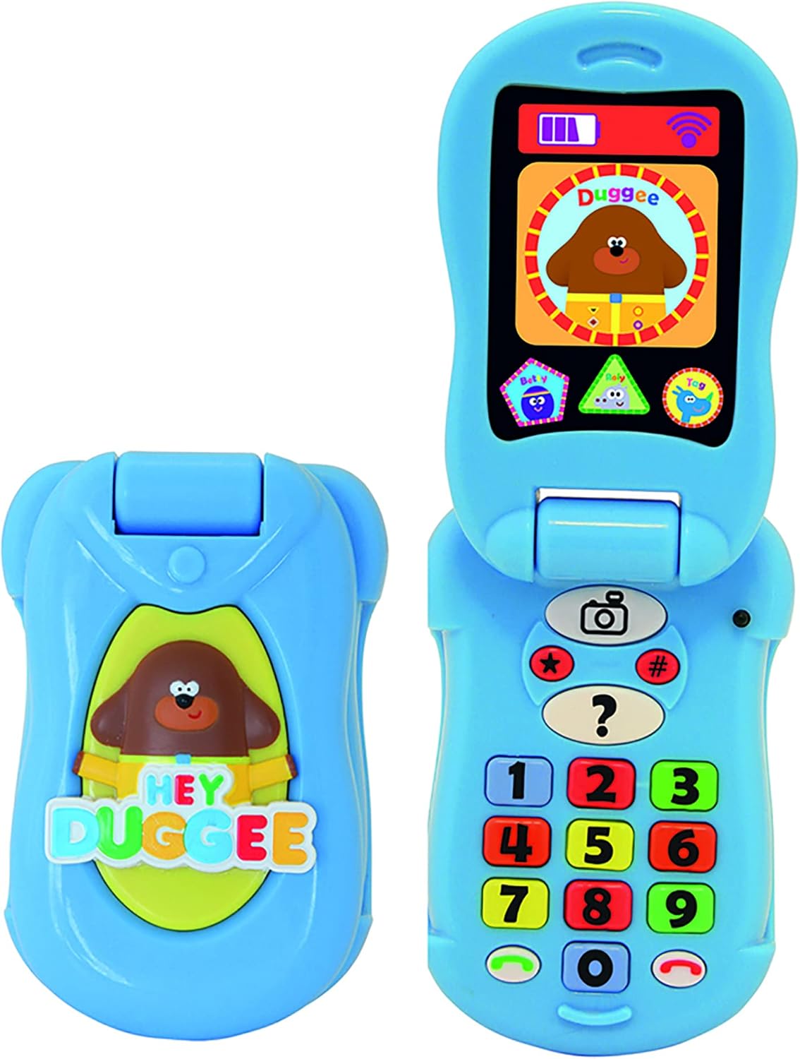 Hey Duggee Flip & Learn Toy Phone - Interactive Learning for Toddlers 18M+