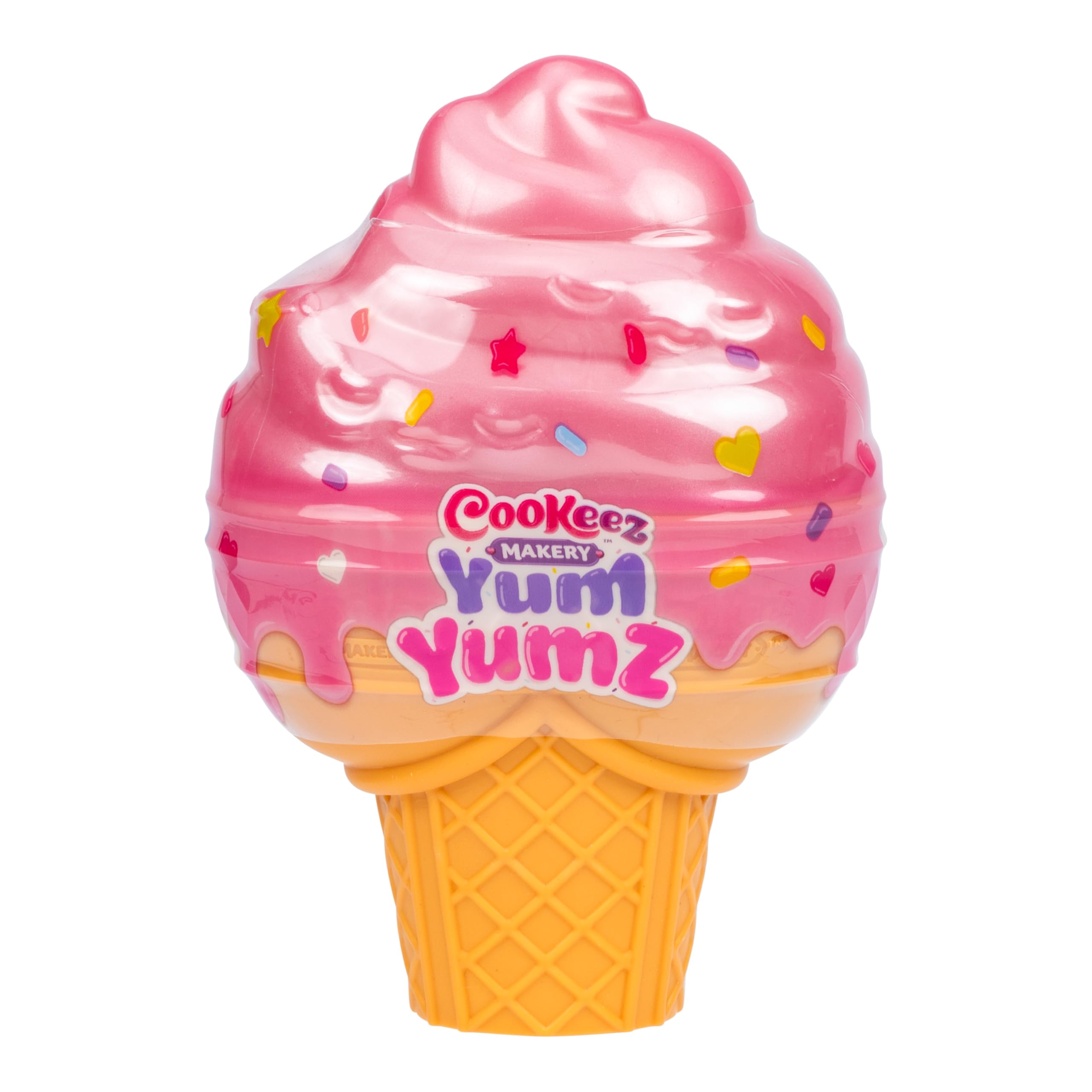 Cookeez Makery Yum Yumz Twin Pack - 2 Scented Surprise Plush Pets in Ice Cream Cone, Ages 5-12