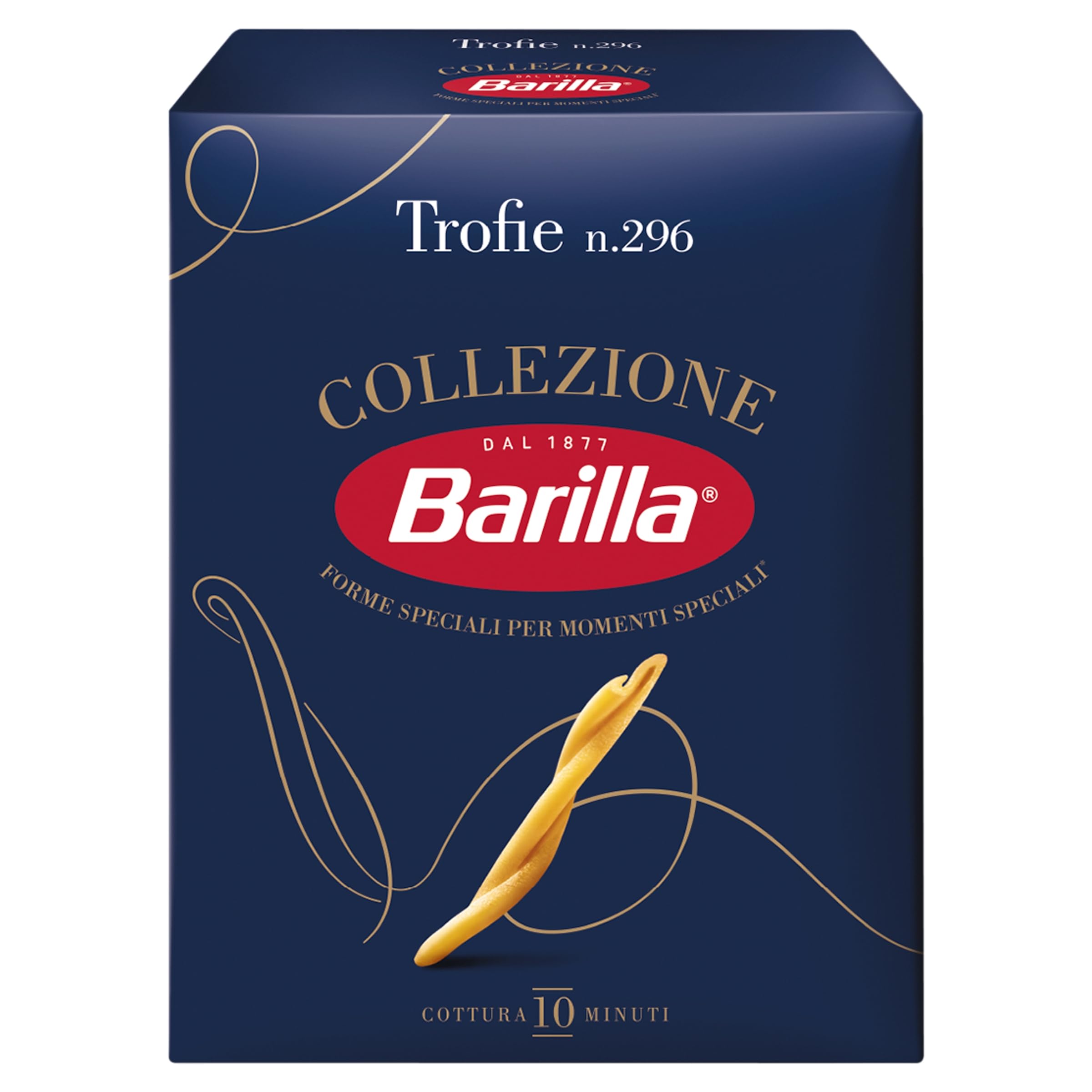 Barilla Trofie – Authentic Italian Pasta Made with Durum Wheat Semolina – 500g