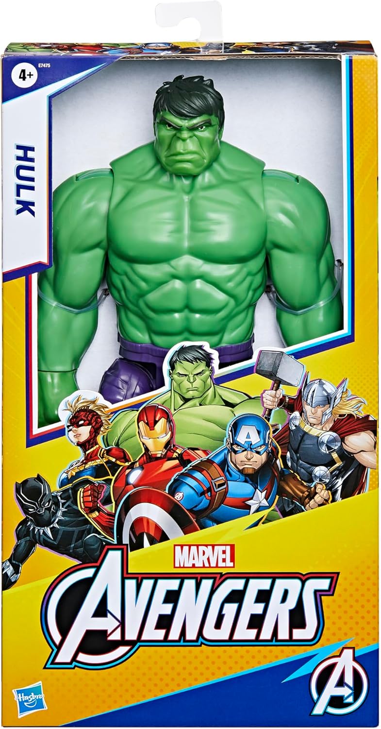 Hasbro Marvel Avengers Titan Hero Series Blast Gear Deluxe Hulk Action Figure - 30 cm Scale