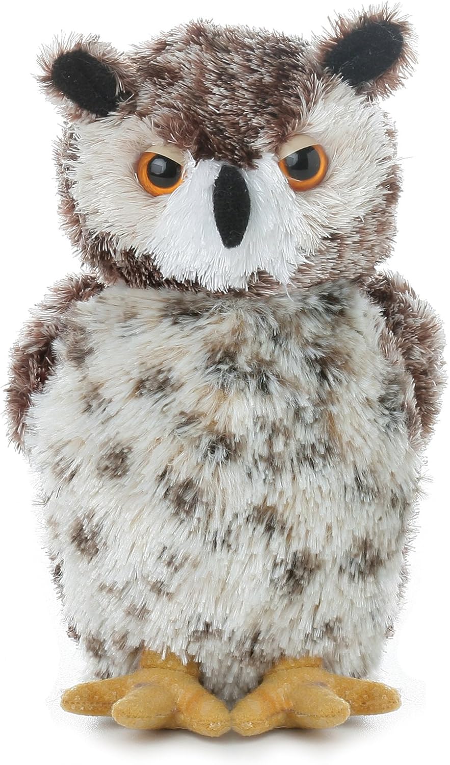 Aurora Mini Flopsie Osmond Owl - Soft Plush Toy for Babies & Toddlers