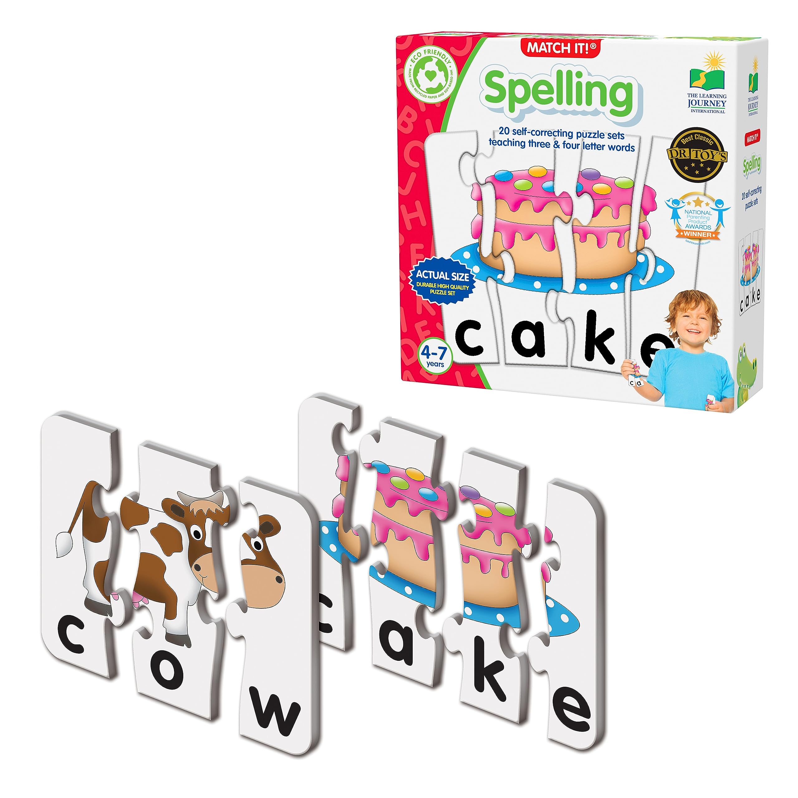 The Learning Journey Match It - Spelling Puzzle Game for Kids 4+