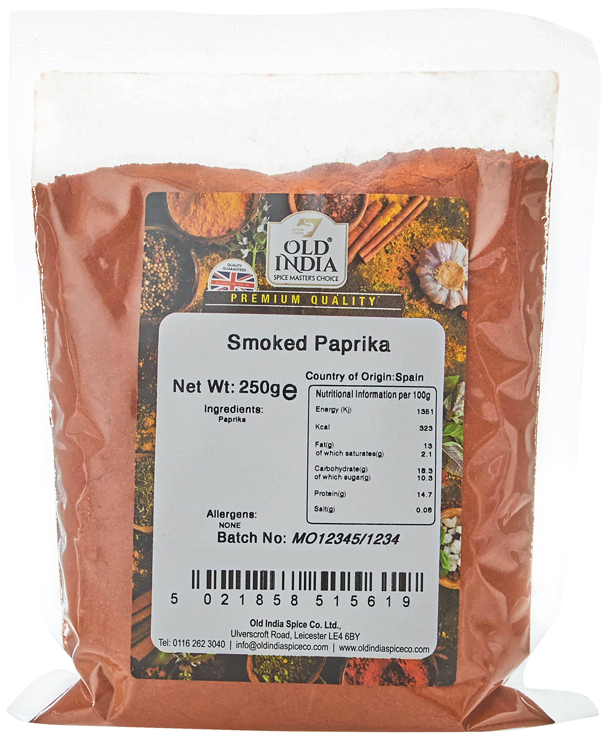 Old India Smoked Paprika 250 g