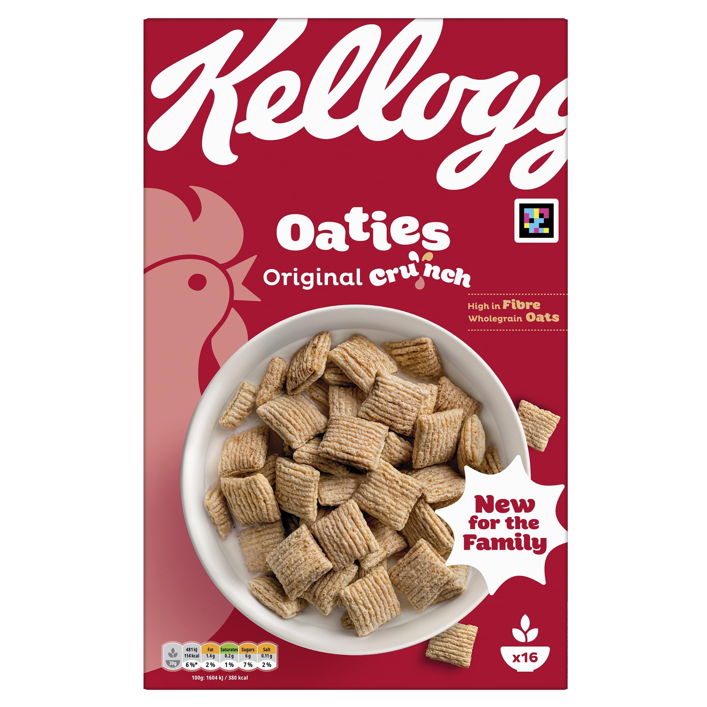Oaties Original Crunch Breakfast Cereal - 500g