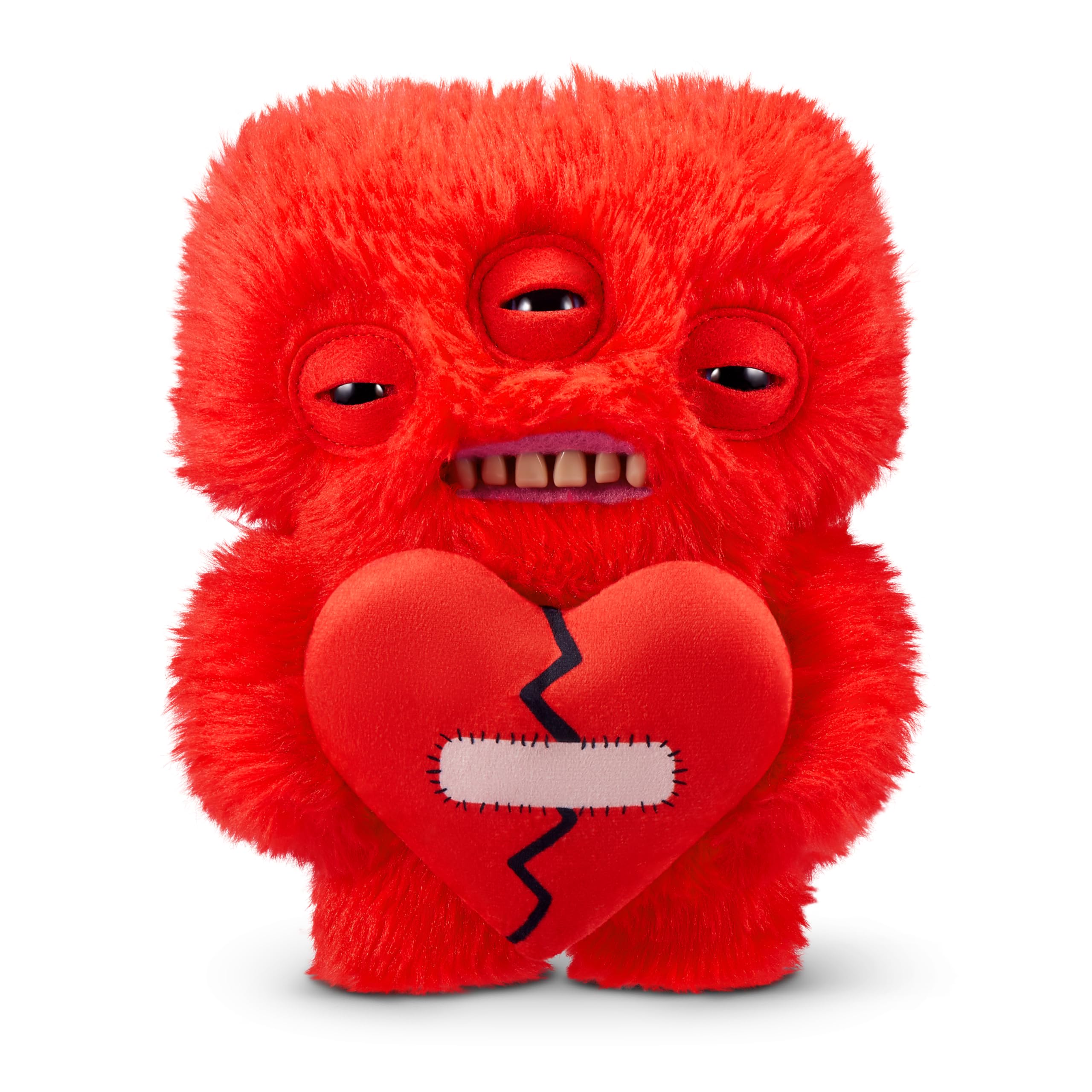 Fuggler Love Fugg by ZURU - Annoyed Alien Red Plush Collectible Toy