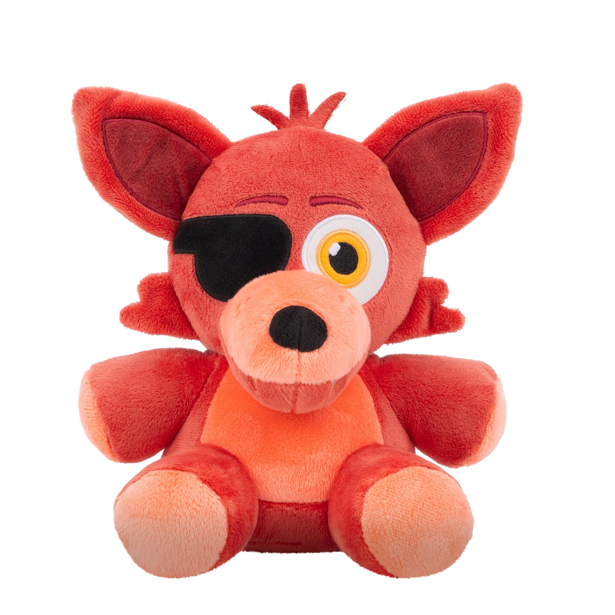Five Nights at Freddy's Classic Foxy Plush - 8-Inch Glow-in-the-Dark Eyes Plush Toy