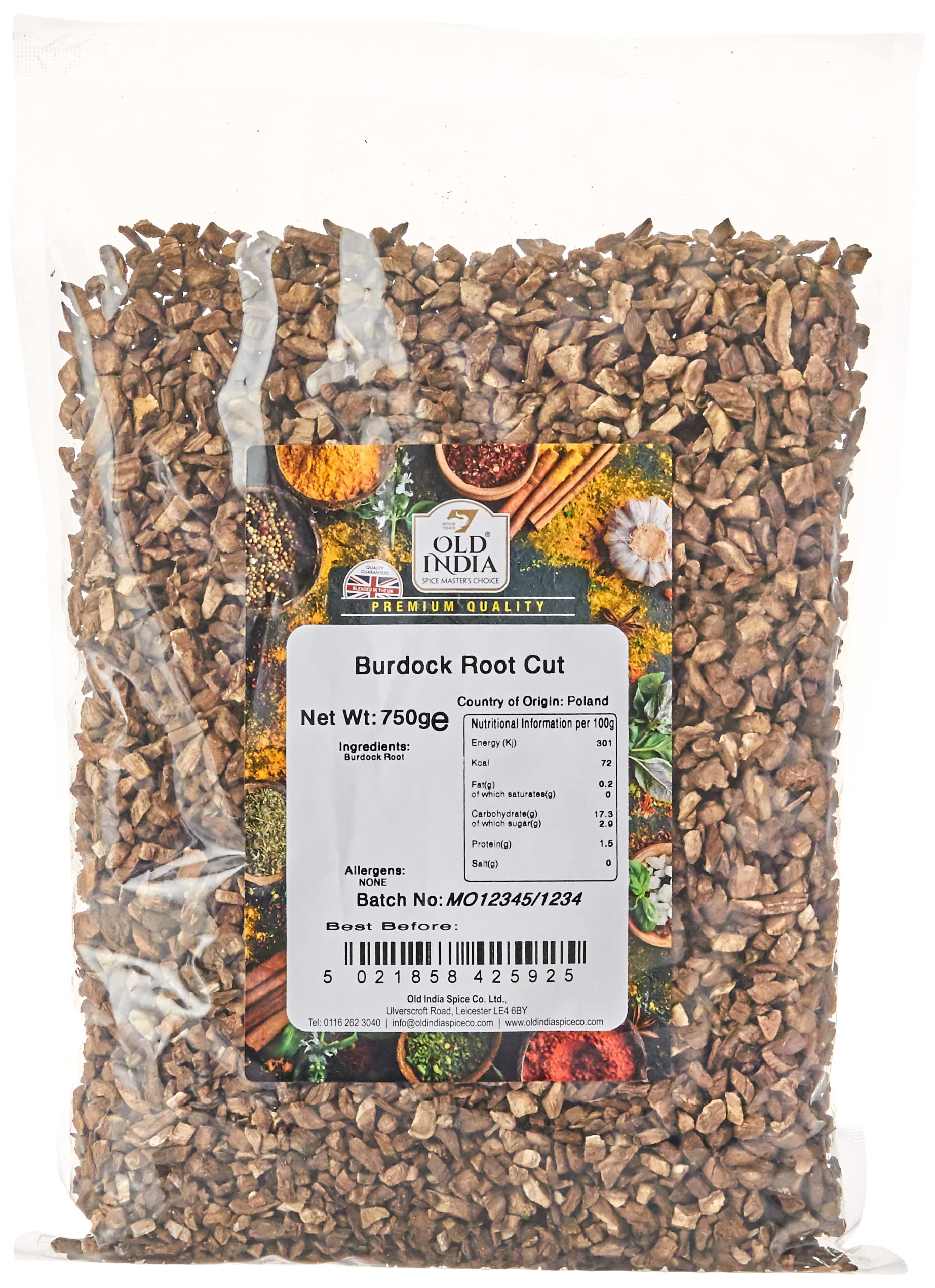 Old India Burdock Root 750 g
