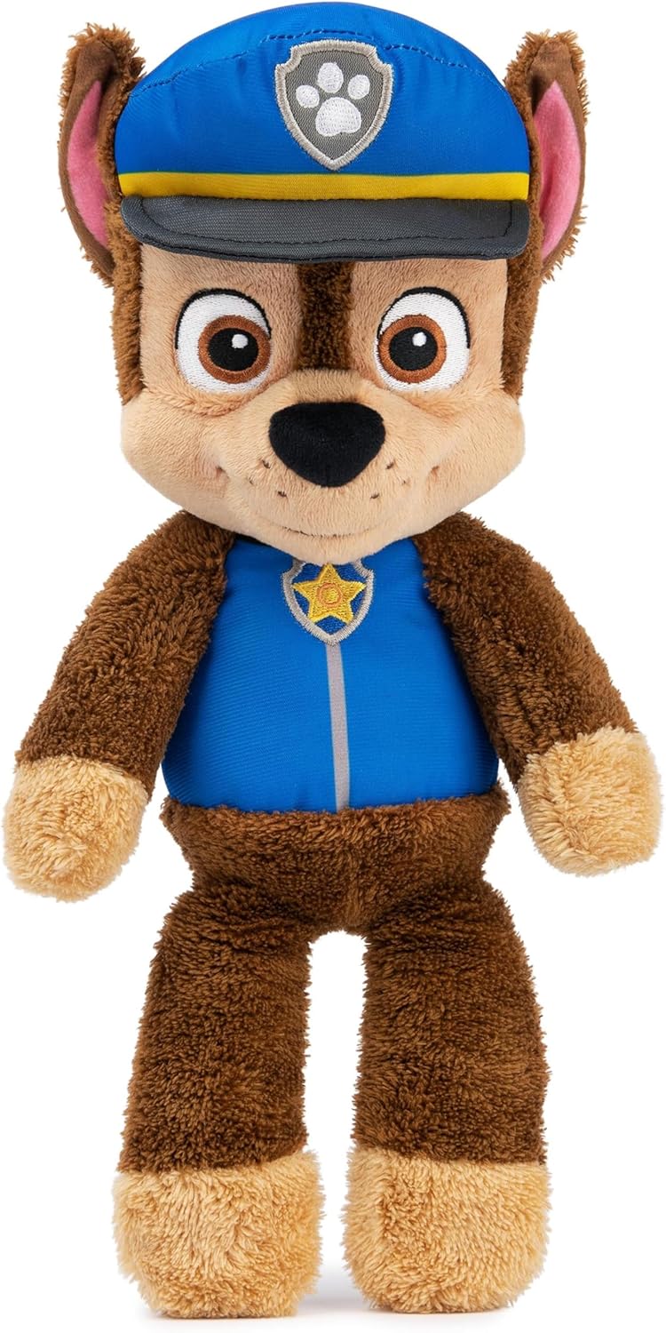 GUND PAW Patrol Chase Take-Along Buddy Plush Toy - 33cm Floppy Body for Toddlers
