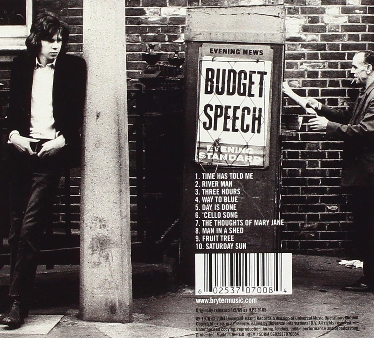 Five Leaves Left – Nick Drakes Debüt-Studioalbum auf CD/Vinyl