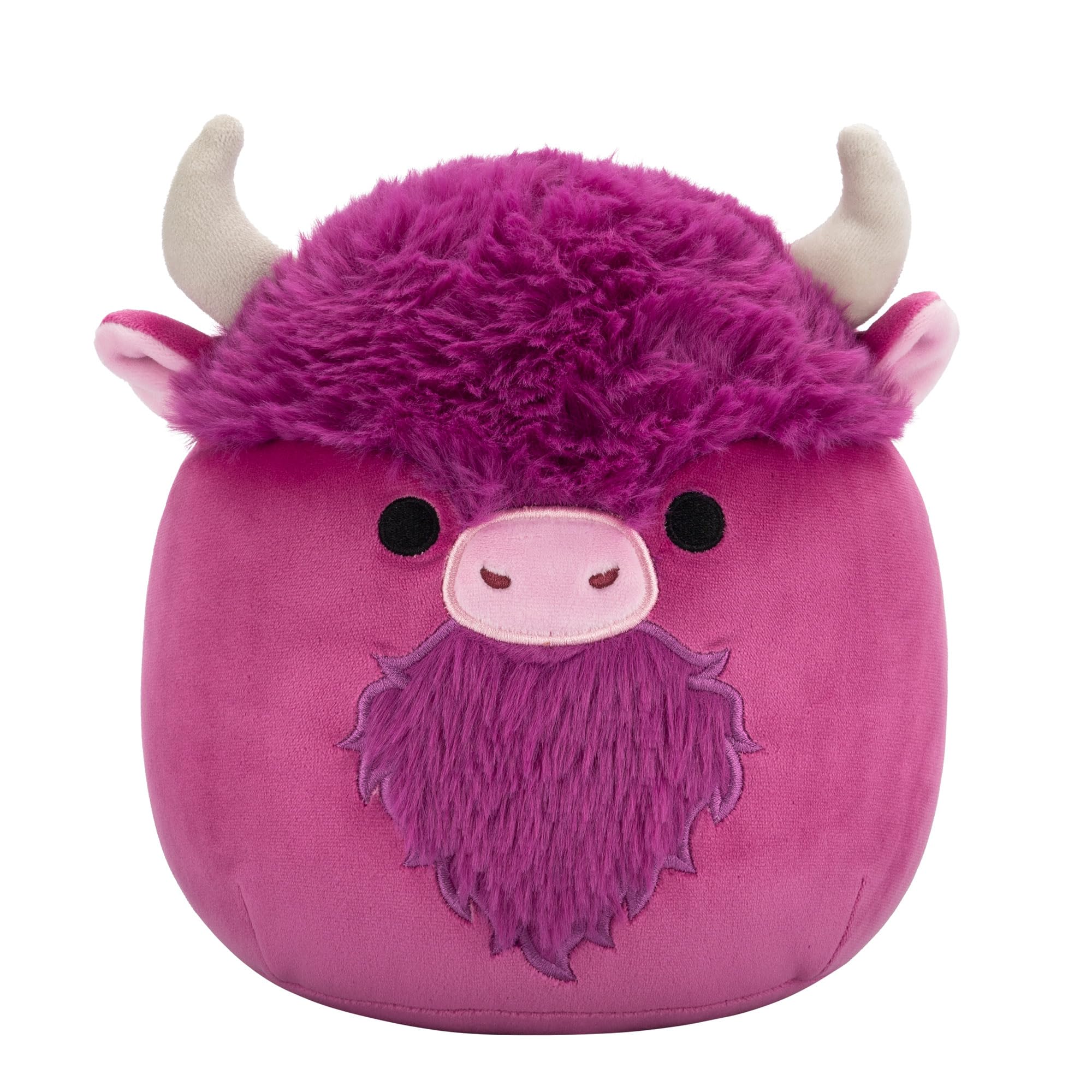 Squishmallows 7.5 Inch Plush - Dave the Plum Bison Collectible Stuffed Animal