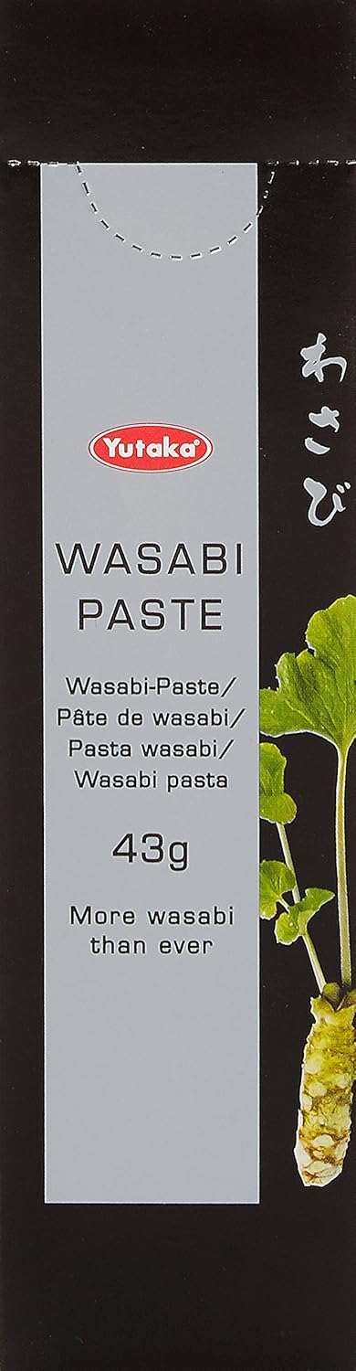Yutaka Wasabi Paste - Spicy Japanese Horseradish Paste with Real Wasabia Japonica, 43g