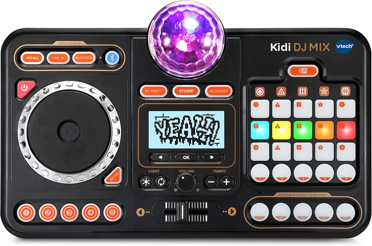 VTech Kidi DJ Mix - Electronic Music Toy for Kids with Lights & Bluetooth
