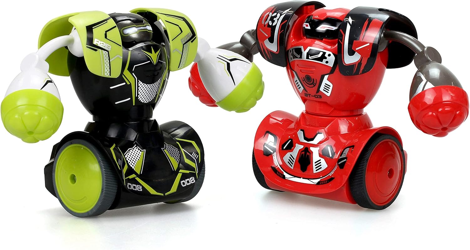 Silverlit Robo Kombat Twin Pack - Battle Robots with LED Eyes & Sound Effects for Ages 5-12