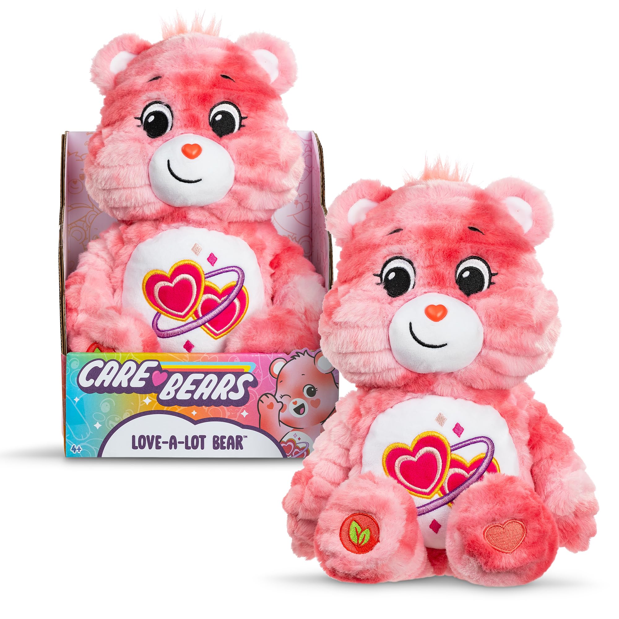 Basic Fun Care Bears Colour Splash - Love-A-Lot Bear 35cm Plush