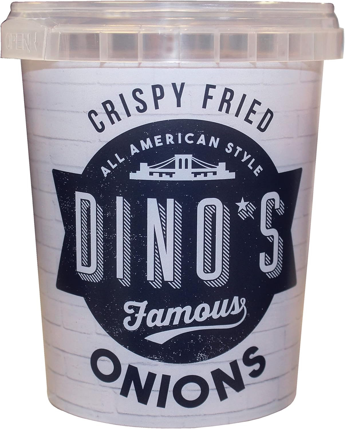 Dino's - Famous Crispy Fried Onions Topping, 150 g Tub