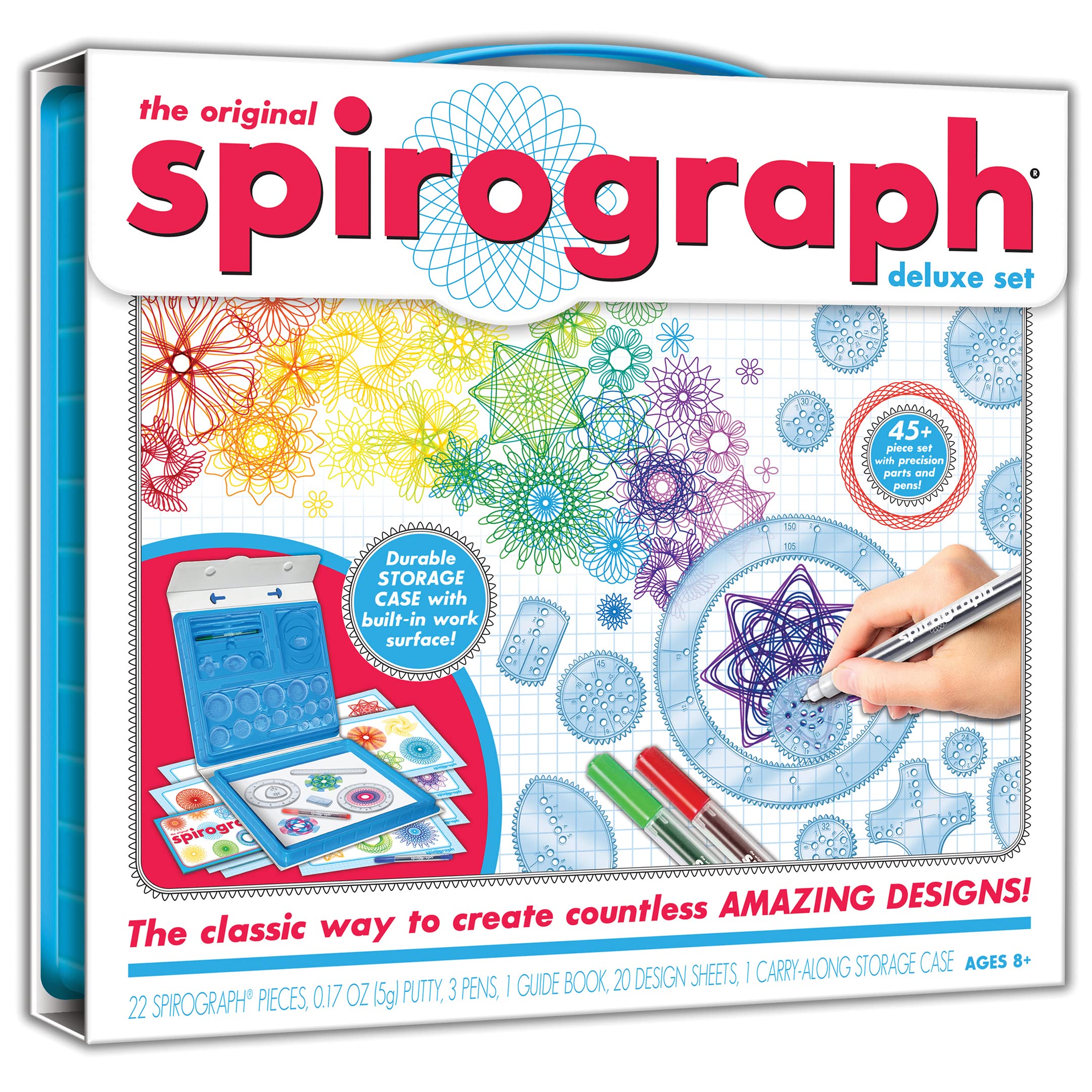 Spirograph Deluxe Set - Art & Design Toy for Kids 8+