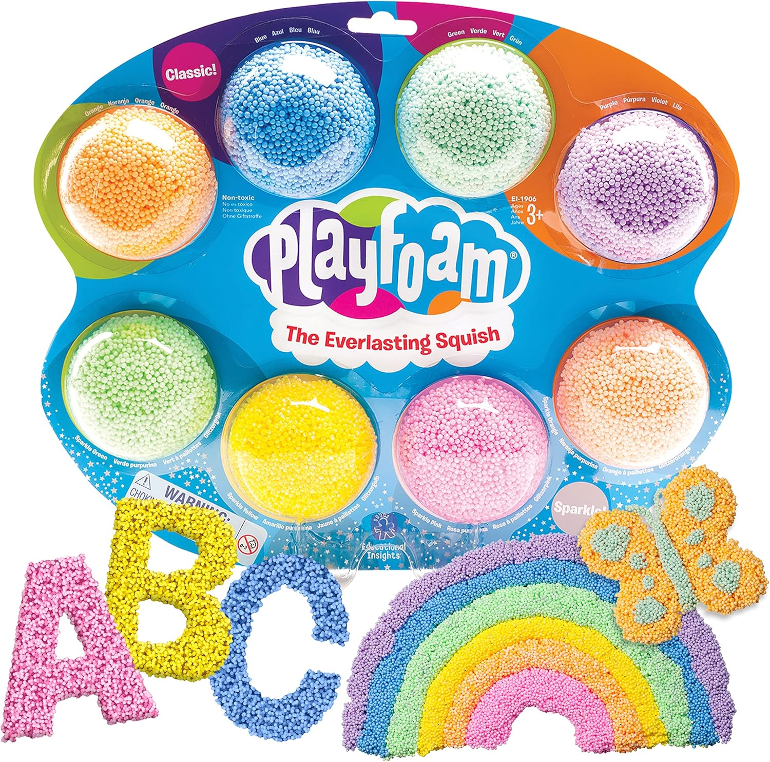 Learning Resources Playfoam Combo 8-Pack - Never Dries Out, Sensory & Creative Play for Ages 3+