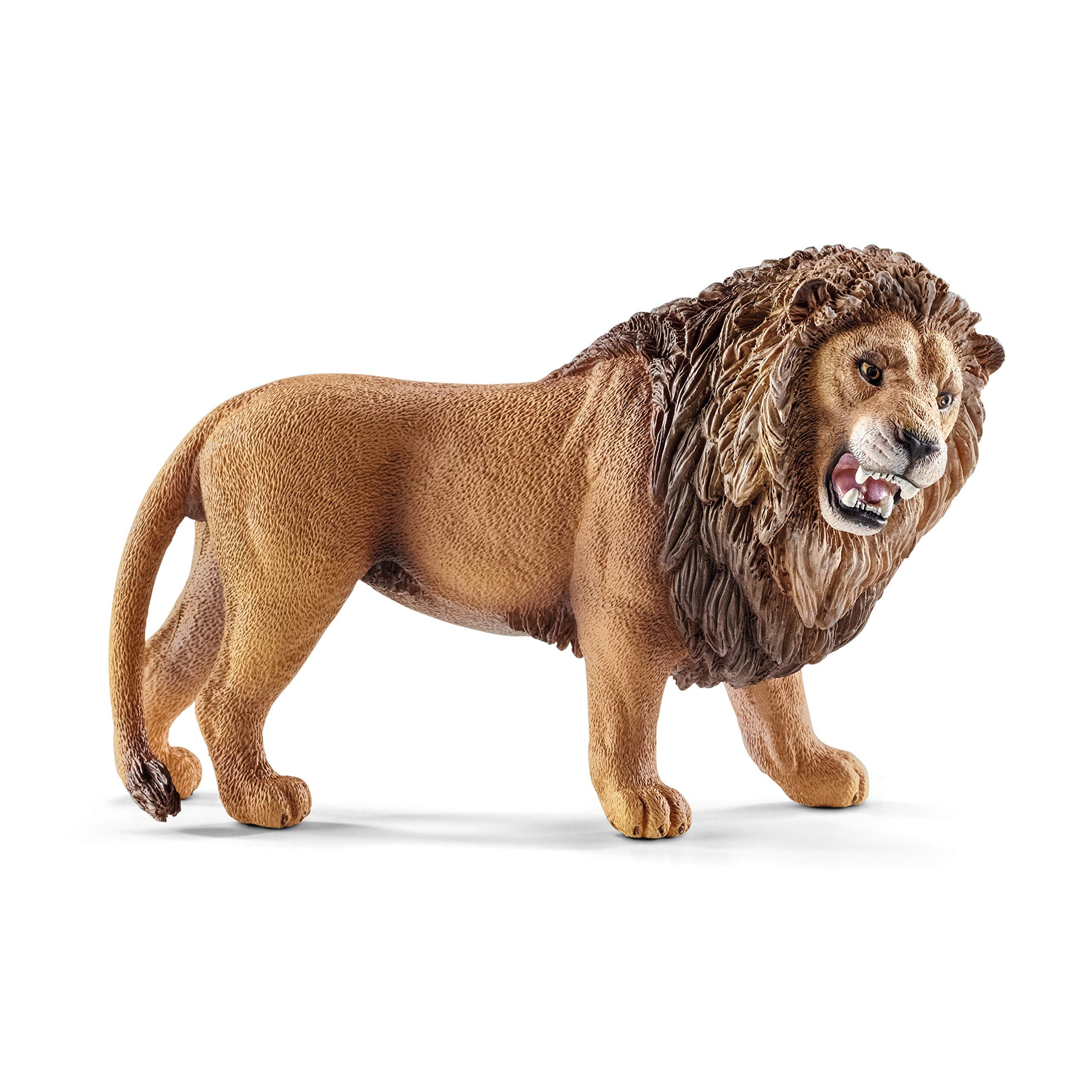 SCHLEICH Lion 14726 - Roaring Wildlife Figurine for Kids 3-10 Years