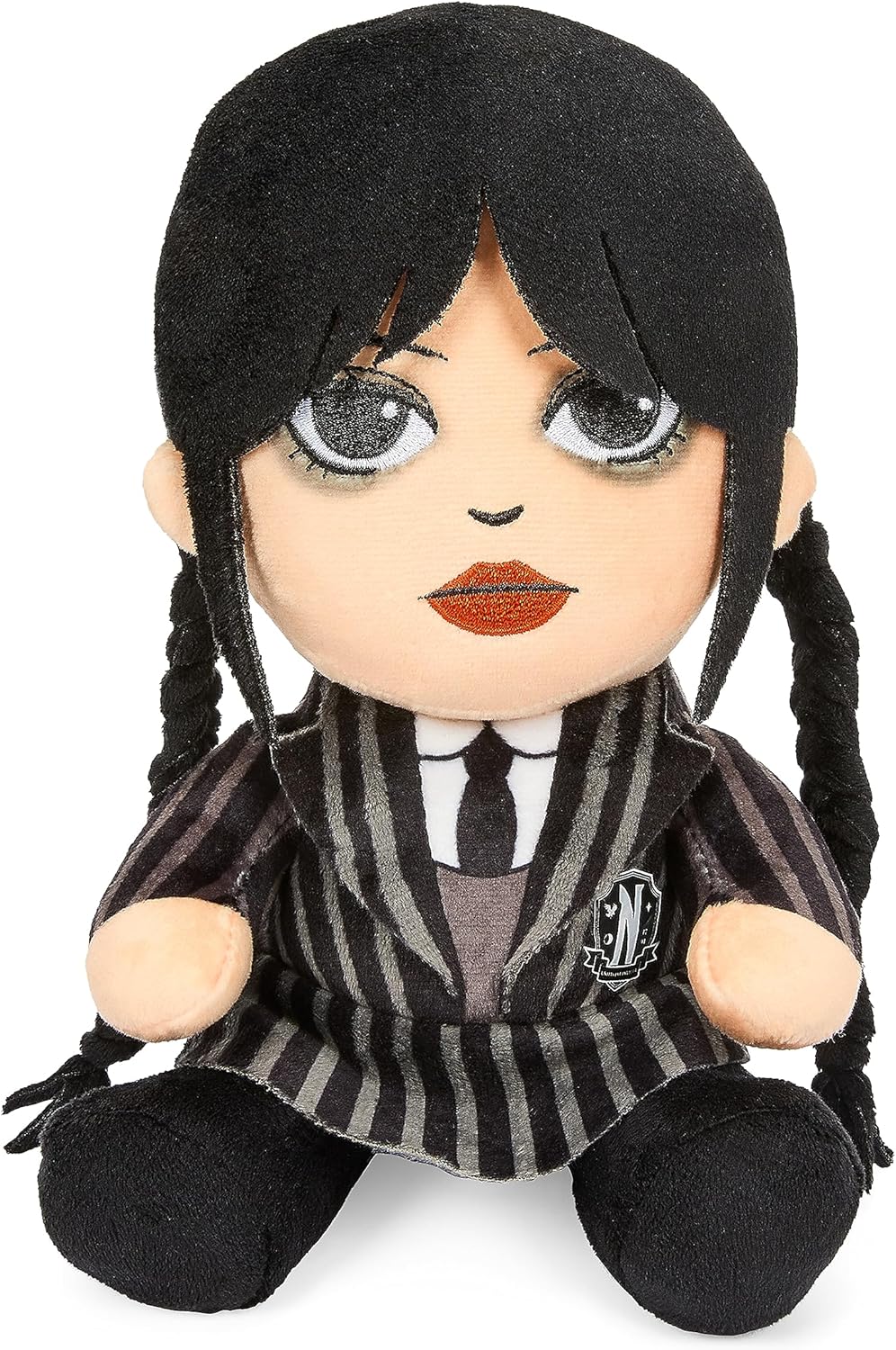 Wednesday Addams Phunny Plush - Soft Stuffed Animal Collectible by Kidrobot