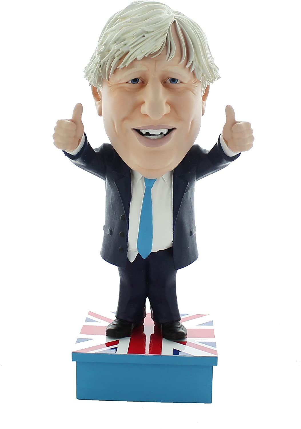 Mimiconz World Leaders - Boris Johnson 20cm Hand-Painted PVC Figurine