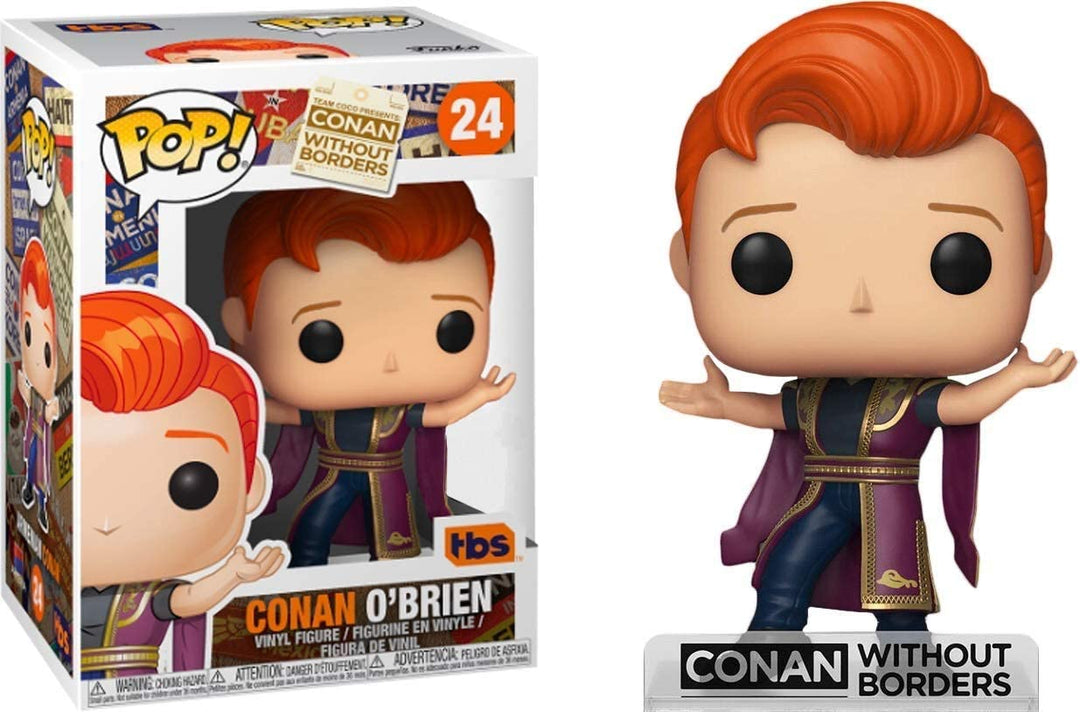 Conan senza frontiere Conan O'Brien Exclu Funko 34930 Pop! Vinile #24