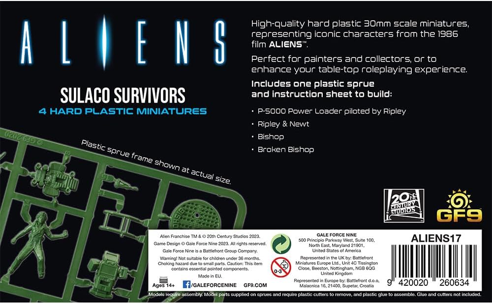 Gale Force Nine Aliens: Another Glorious Day in the Corps! Board Game
