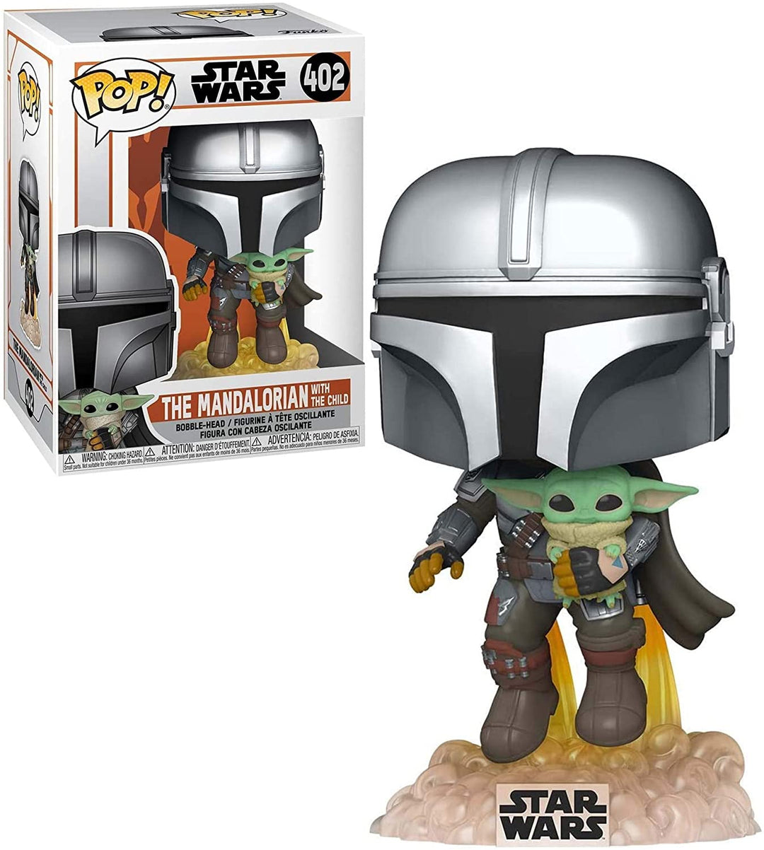 Star Wars Le Mandalorien Avec L'Enfant Funko 50959 Pop! Vinyle #402